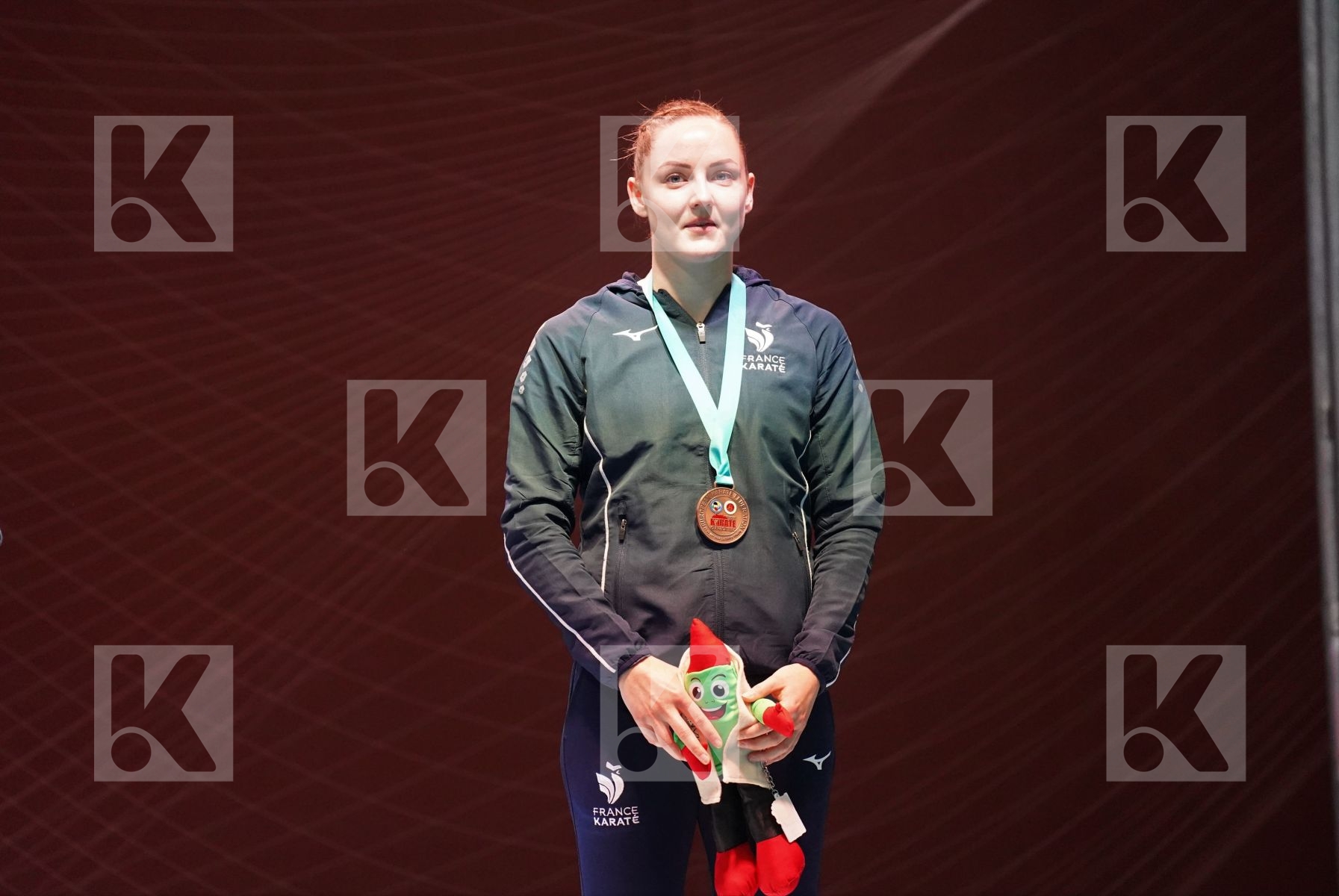 Podium featuring AGIER ALIZEE