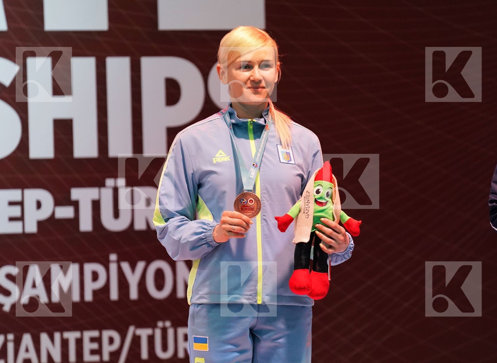 Podium featuring SEROGINA ANITA