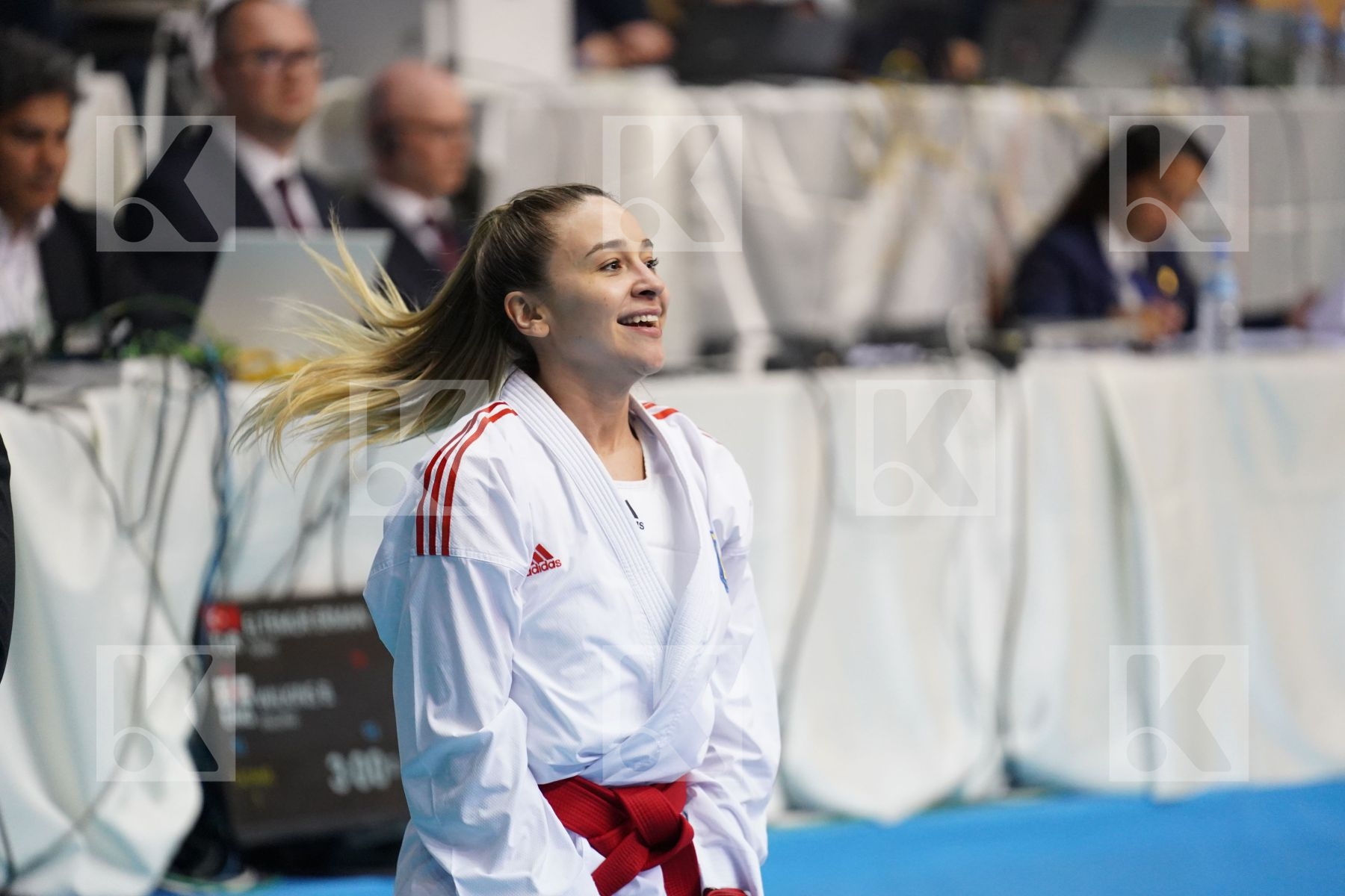 Kumite final bout featuring TERLIUGA ANZHELIKA & GORANOVA IVET