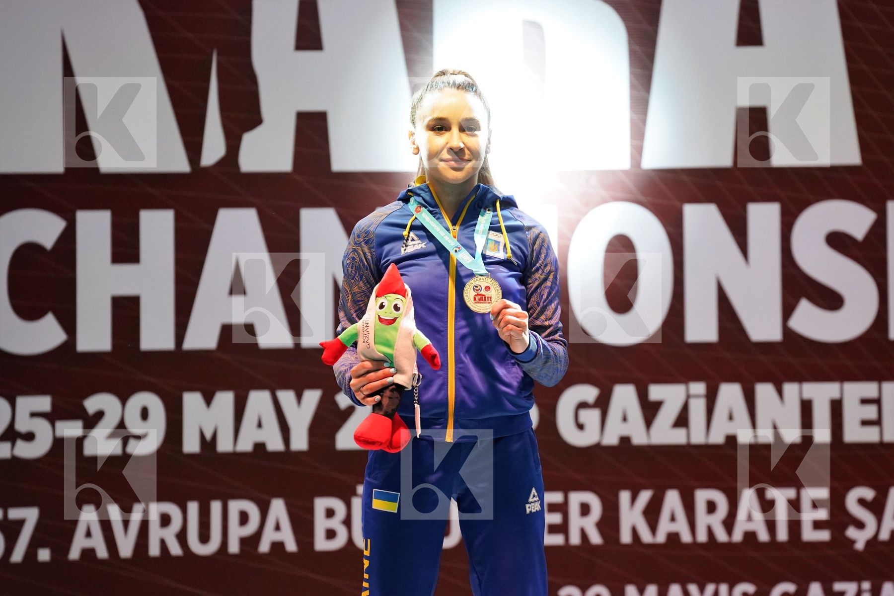 Podium featuring TERLIUGA ANZHELIKA