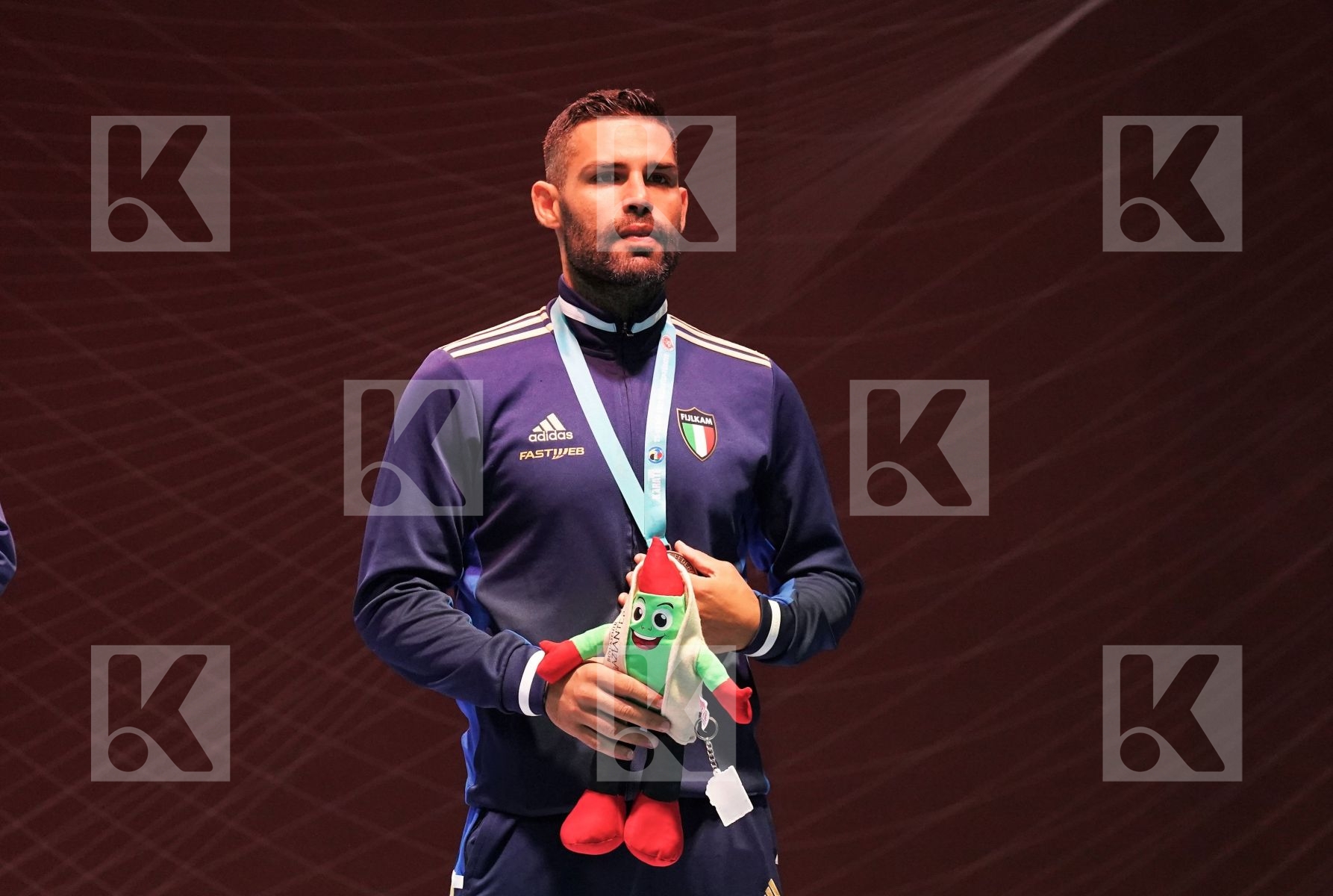 Podium featuring BUSA LUIGI