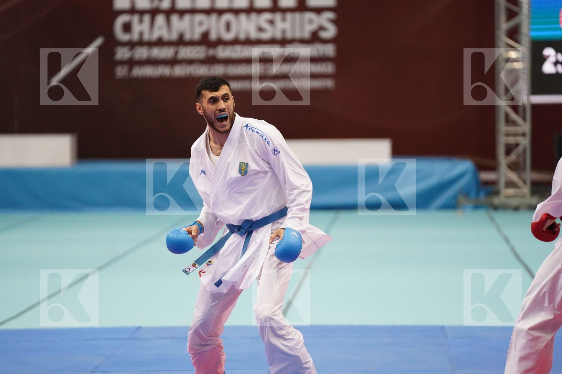 Kumite bronze bout featuring TALIBOV RYZVAN & KOSA TOMAS