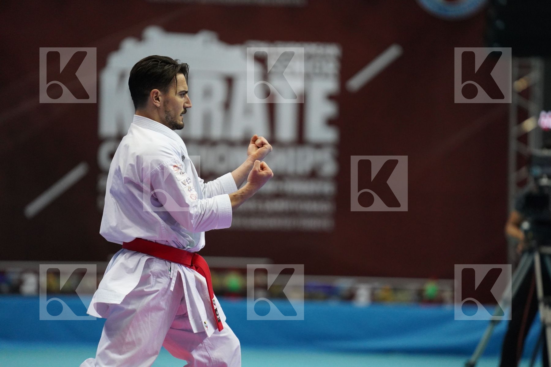 Kata final bout featuring QUINTERO CAPDEVILA DAMIAN HUGO