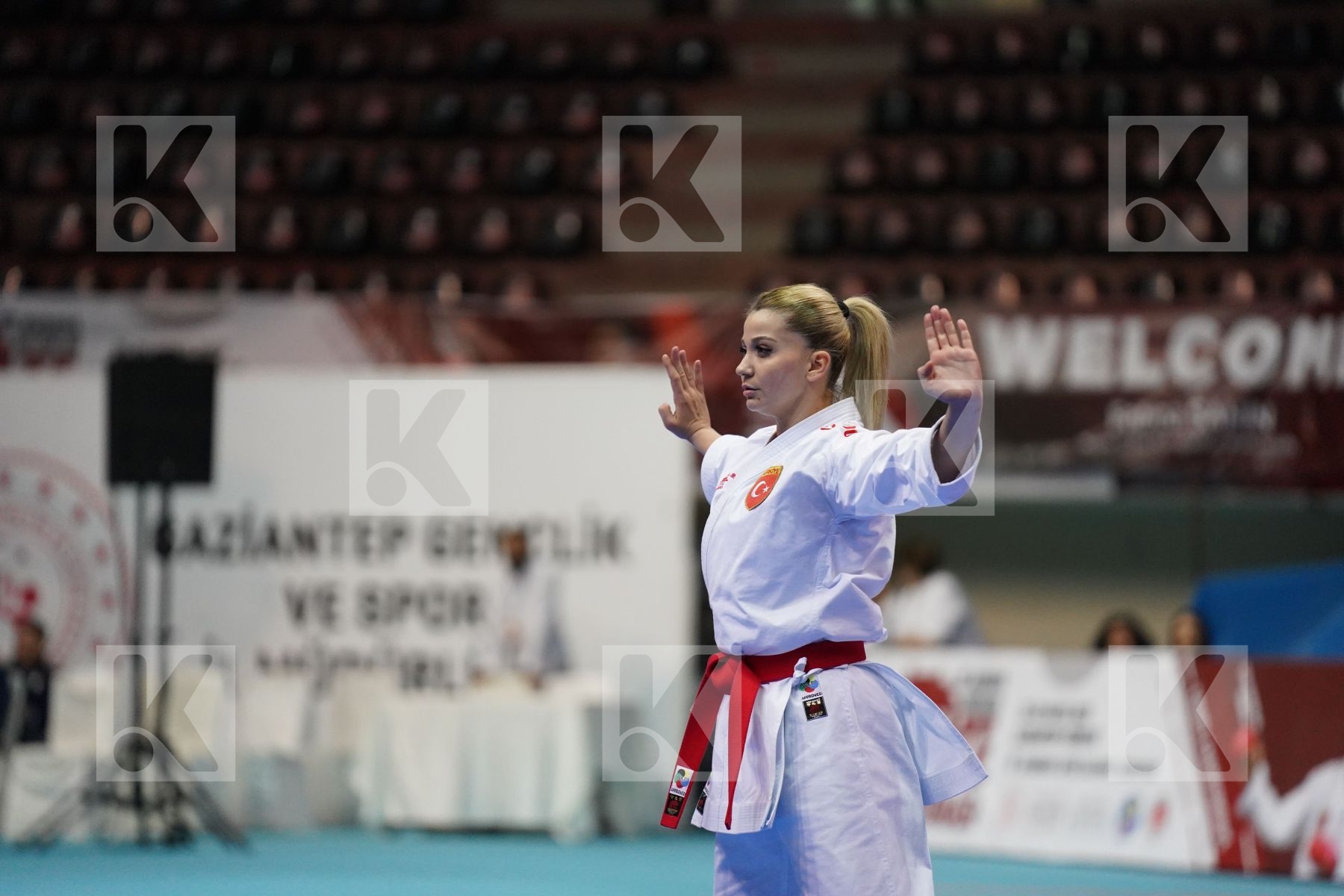 Kata final bout featuring BOZAN DILARA