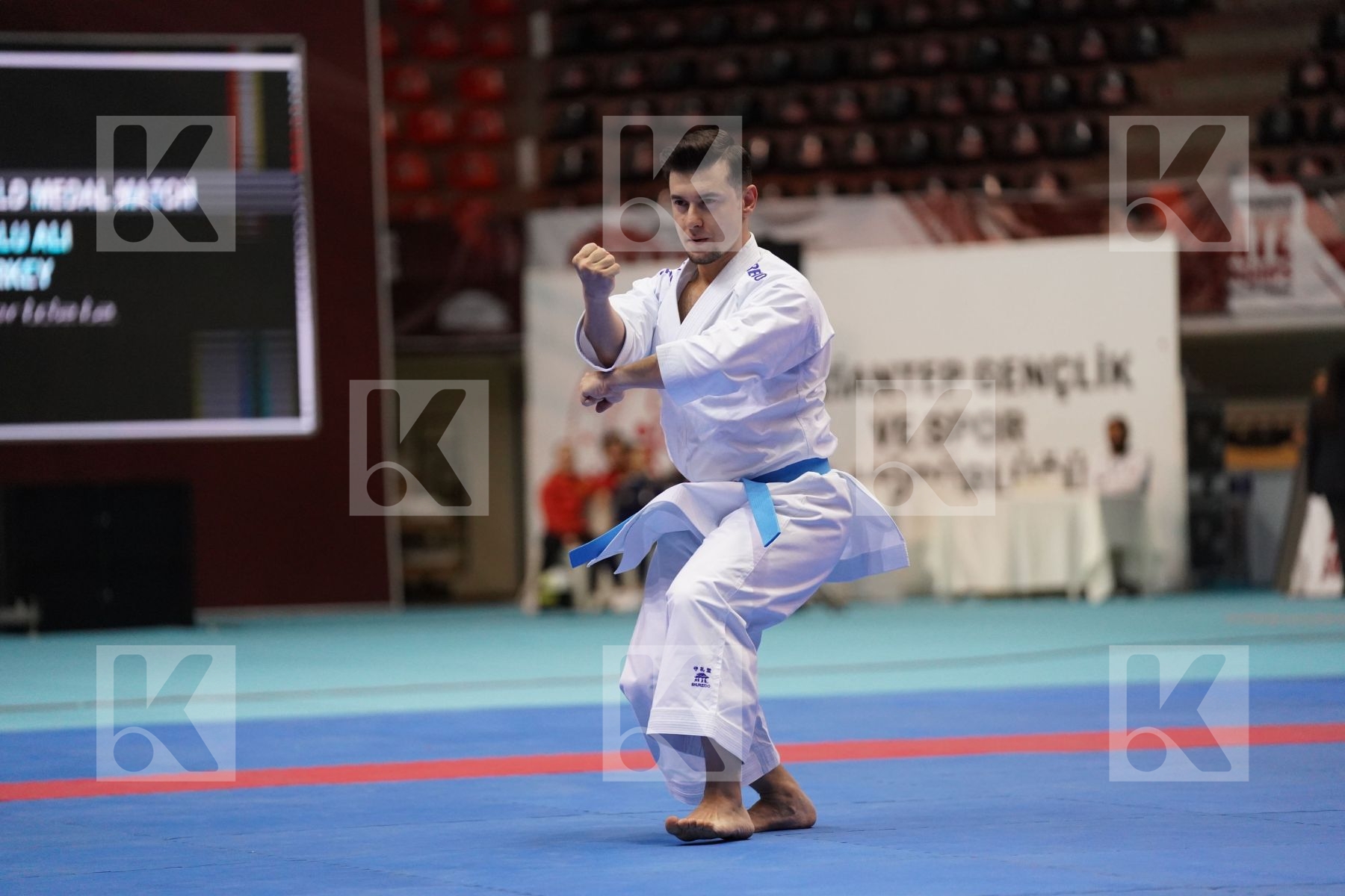 Kata final bout featuring SOFUOGLU ALI