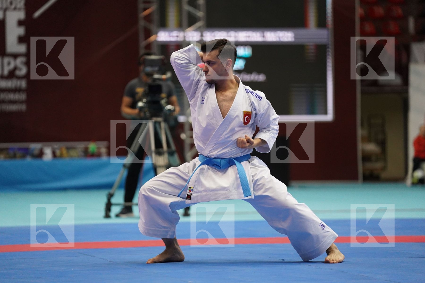 Kata final bout featuring SOFUOGLU ALI