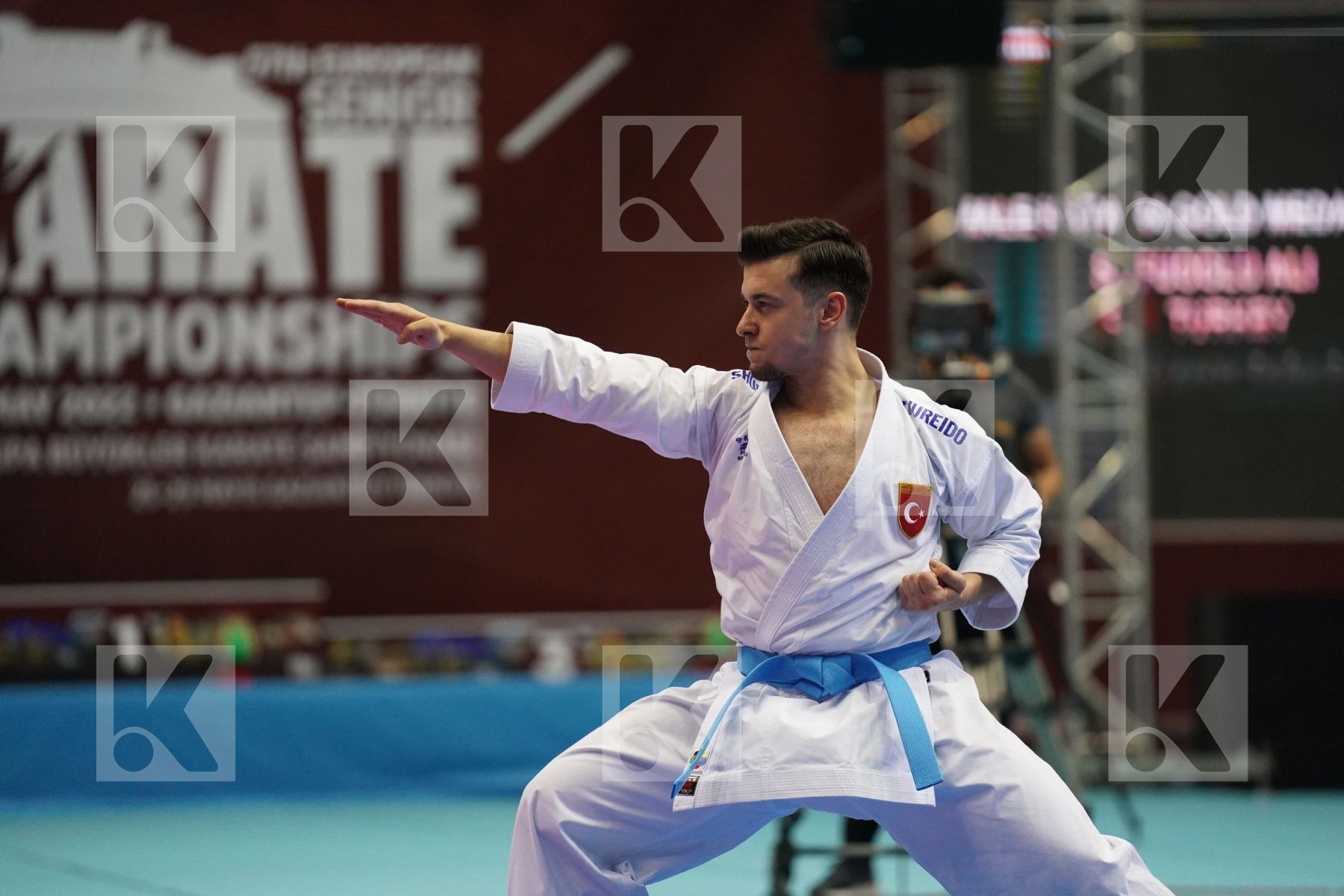 Kata final bout featuring SOFUOGLU ALI