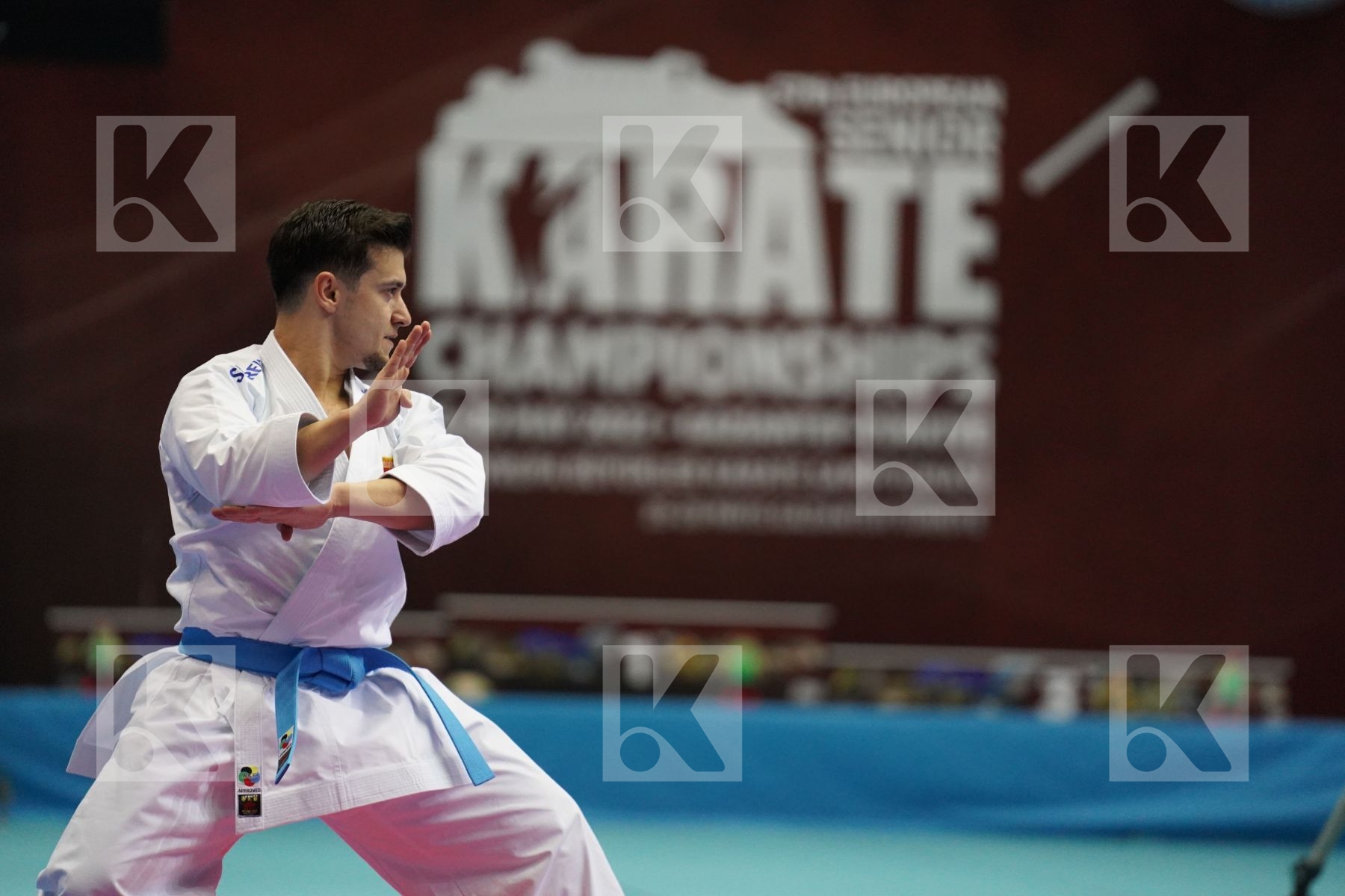 Kata final bout featuring SOFUOGLU ALI