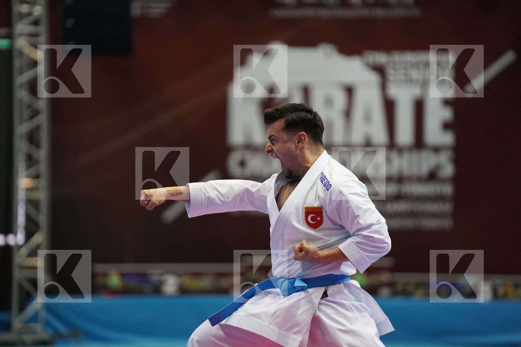 Kata final bout featuring SOFUOGLU ALI