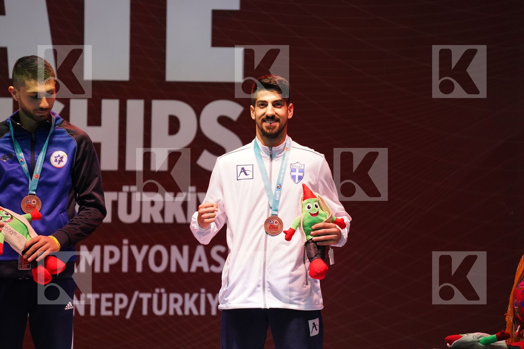 Podium featuring XENOS CHRISTOS-STEFANOS