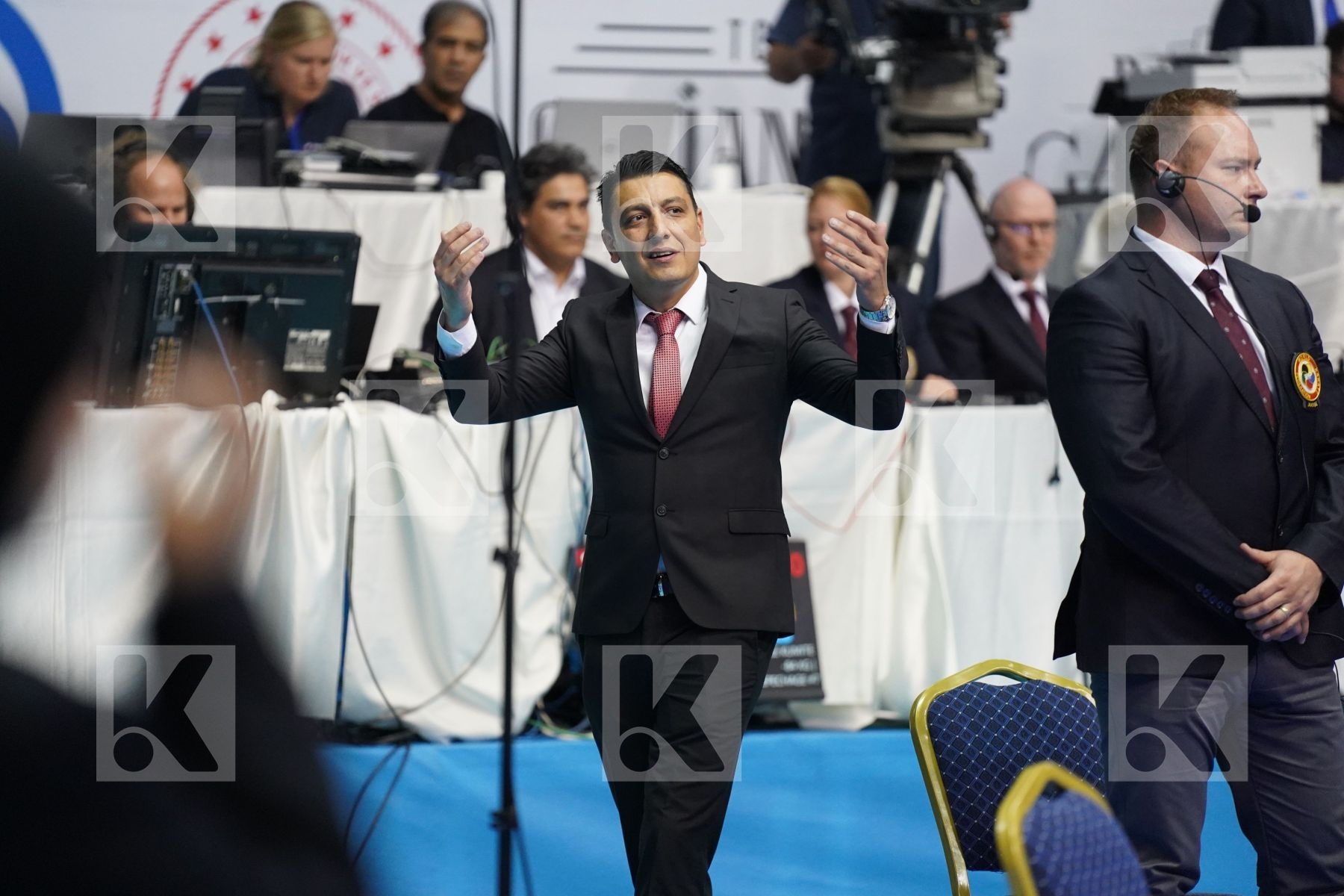 Kumite bronze bout featuring OZ MURAT & SPASENOVSKI PETAR