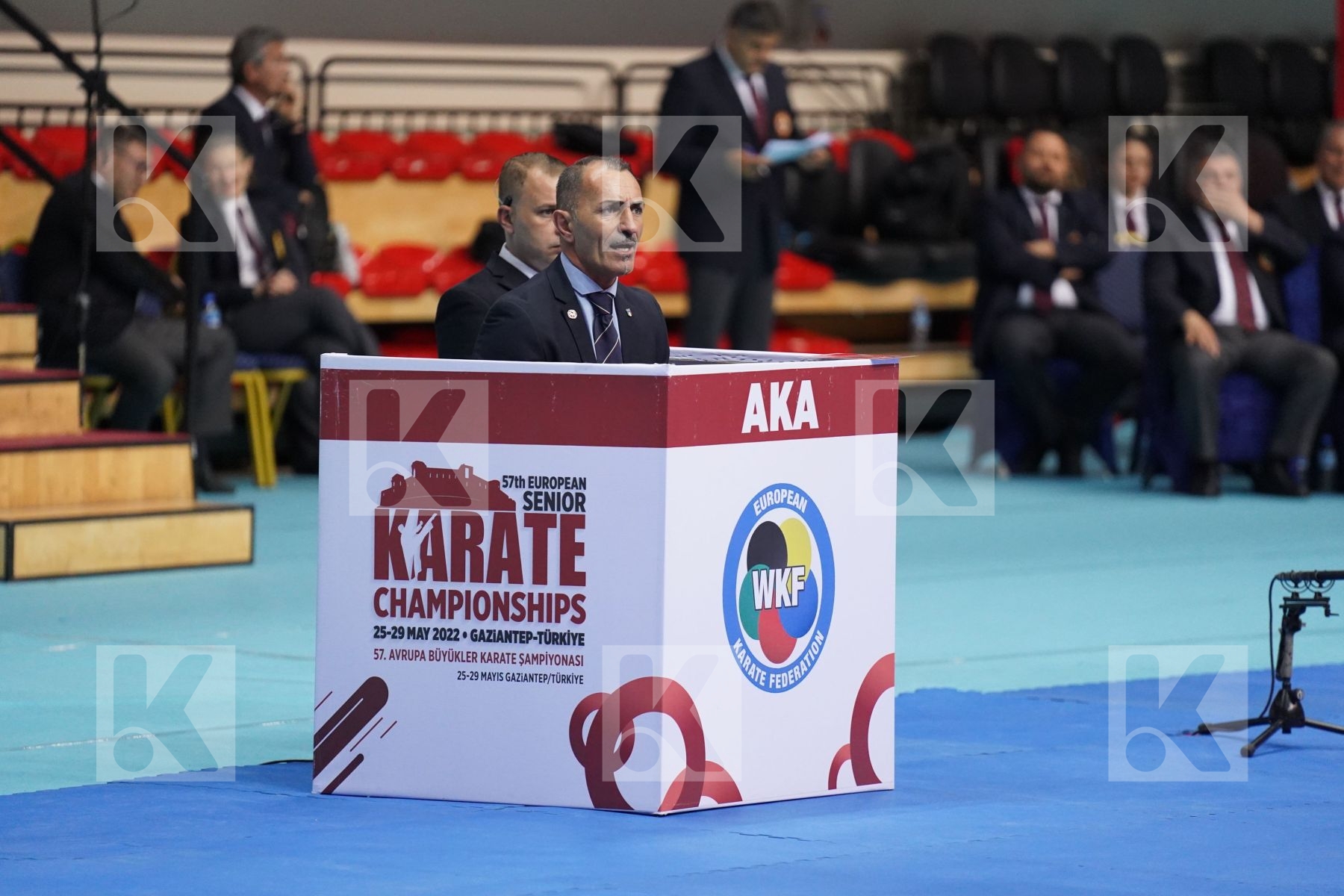 Kumite bronze bout featuring MARTINA MICHELE & DEGHALI WALID