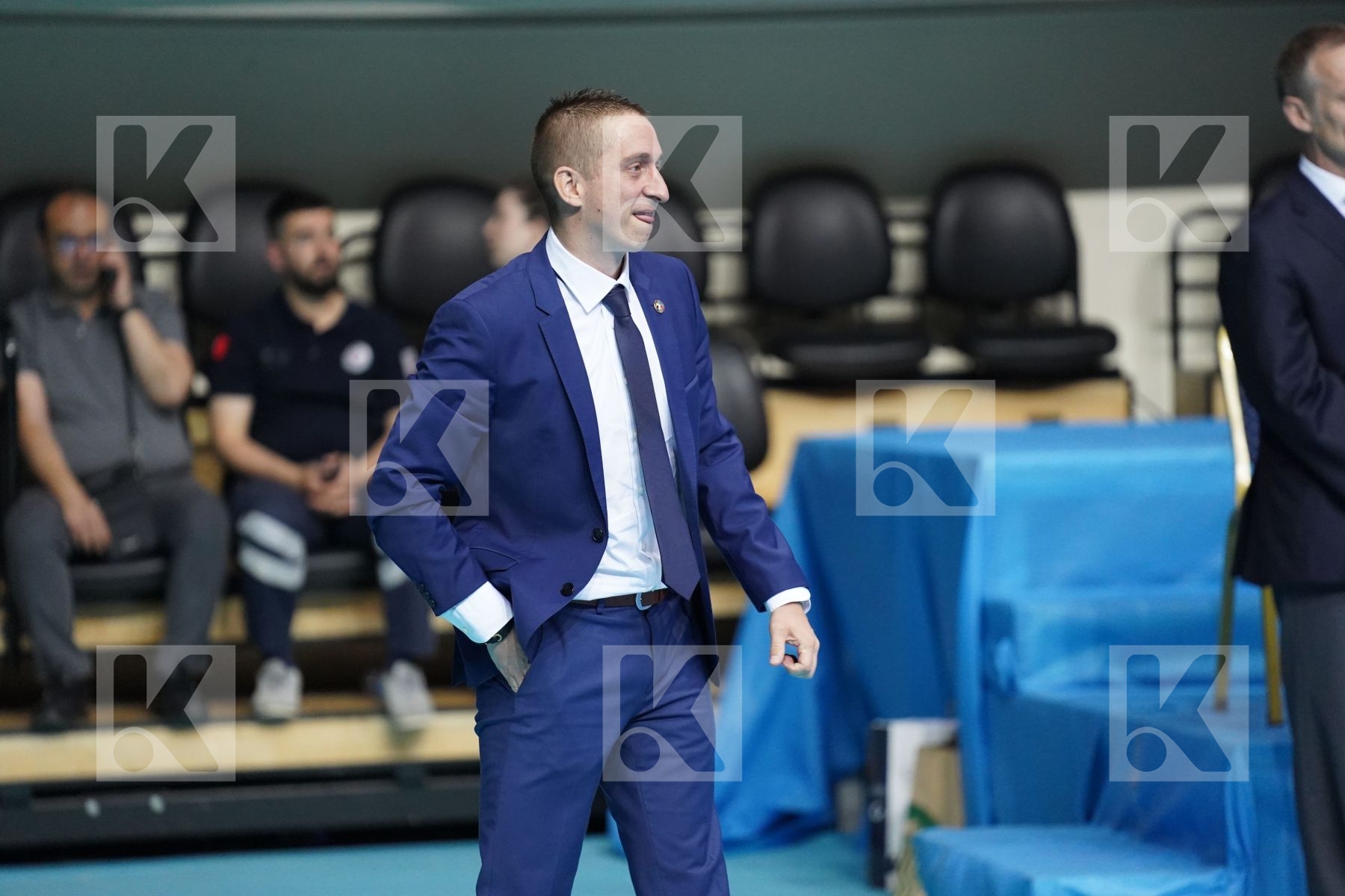 Kumite bronze bout featuring MARTINA MICHELE & DEGHALI WALID