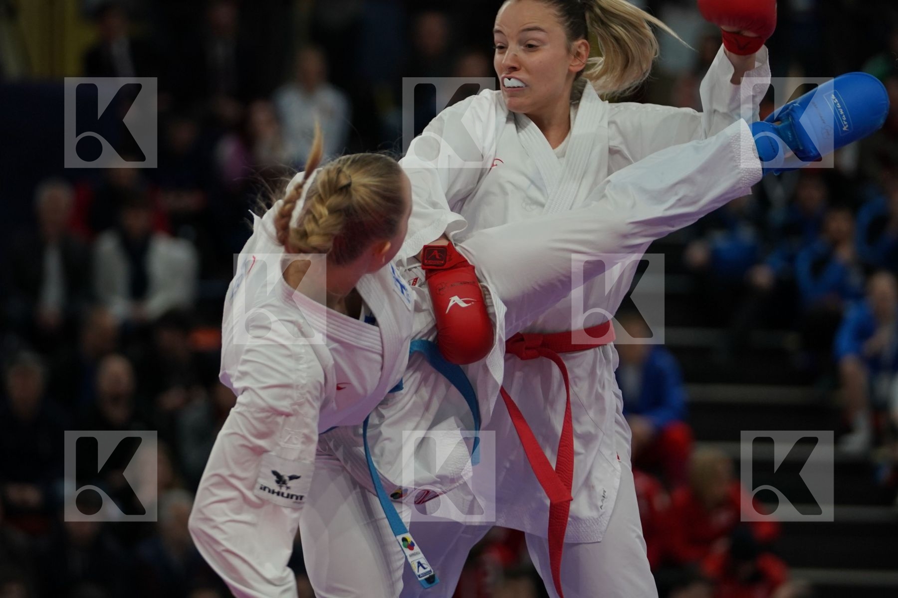 ORANA FORTESA (KOSOVO) vs KEINANEN TITTA (FINLAND) in Senior Kumite 68+ Kg - Bronze bout
