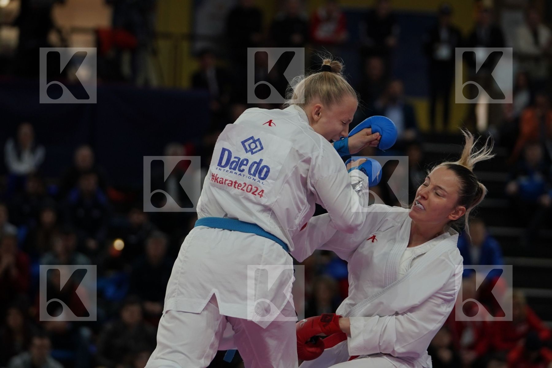 ORANA FORTESA (KOSOVO) vs KEINANEN TITTA (FINLAND) in Senior Kumite 68+ Kg - Bronze bout