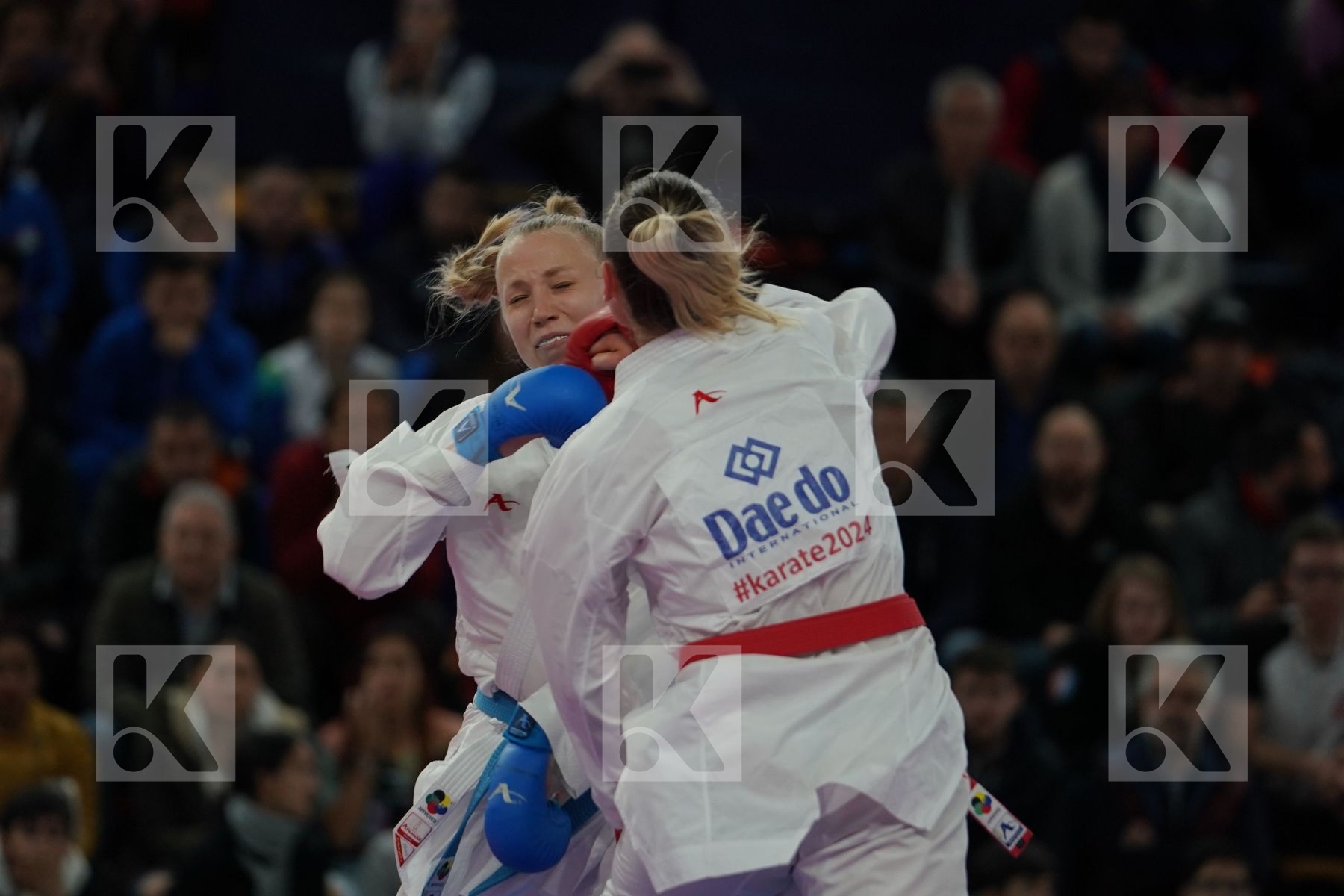 ORANA FORTESA (KOSOVO) vs KEINANEN TITTA (FINLAND) in Senior Kumite 68+ Kg - Bronze bout