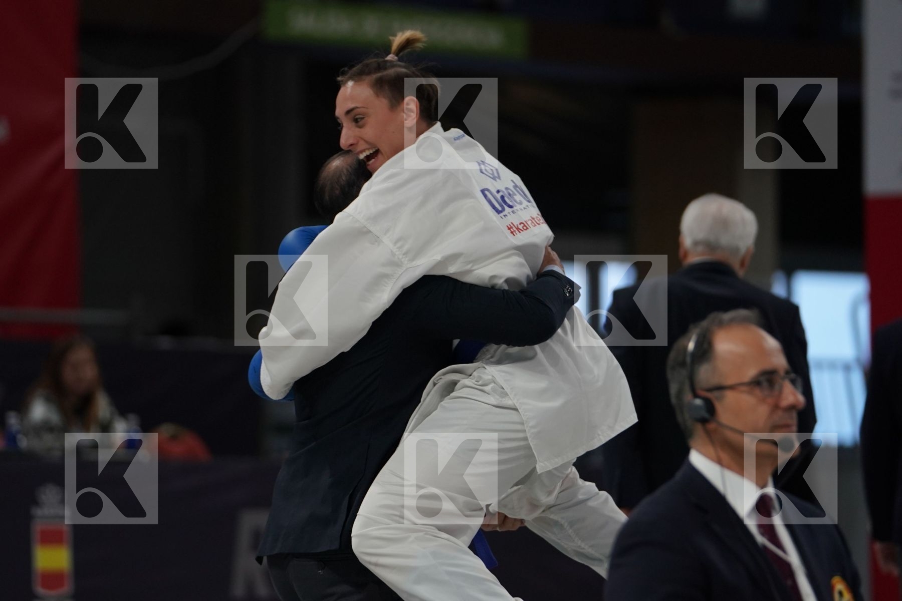 BUCHINGER ALISA (AUSTRIA) vs SEMERARO SILVIA (ITALY) in Senior Kumite -68 Kg - Bronze bout