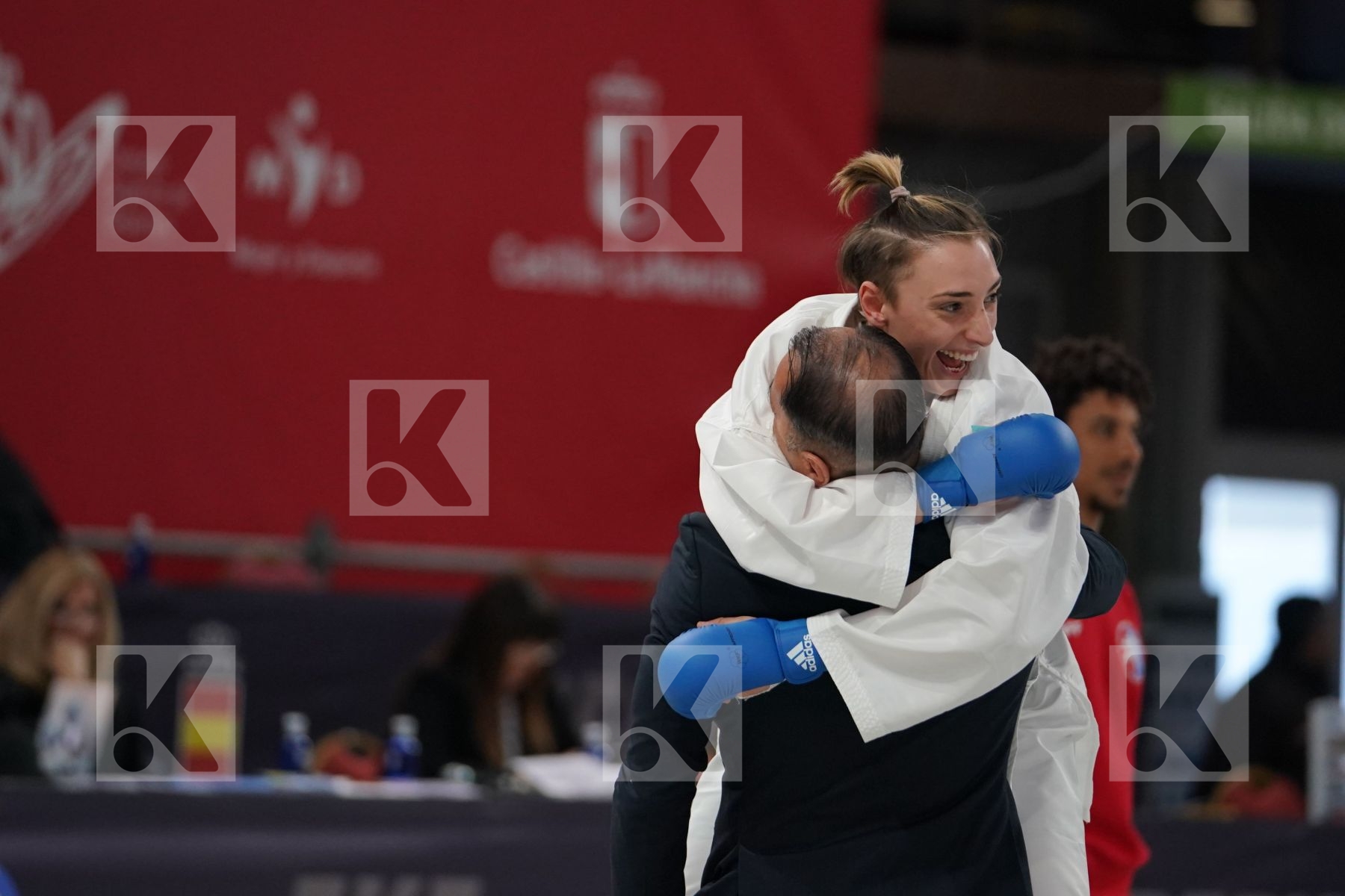 BUCHINGER ALISA (AUSTRIA) vs SEMERARO SILVIA (ITALY) in Senior Kumite -68 Kg - Bronze bout