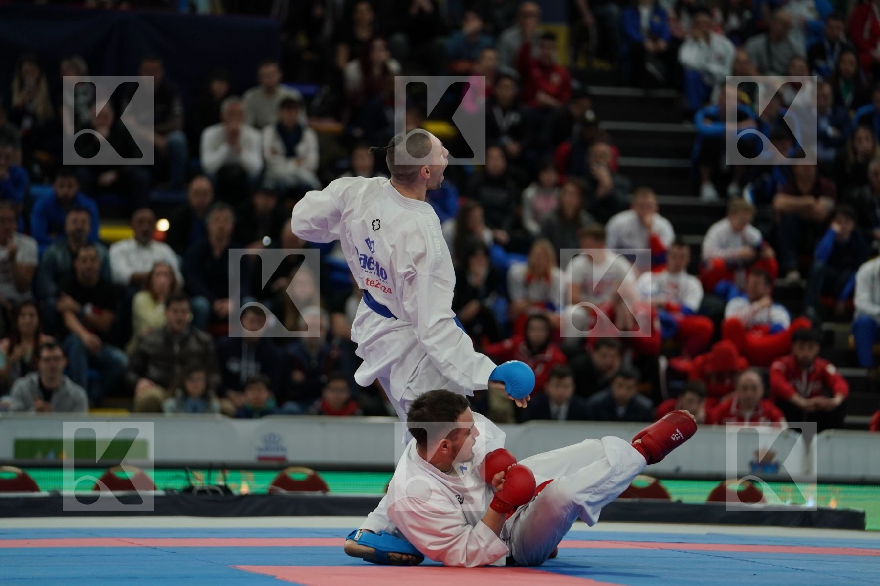 SULJIC JUSUF (BOSNIA AND HERZEGOVIA) vs HORUNA STANISLAV (UKRAINE) in Senior Kumite -75 Kg - Bronze bout
