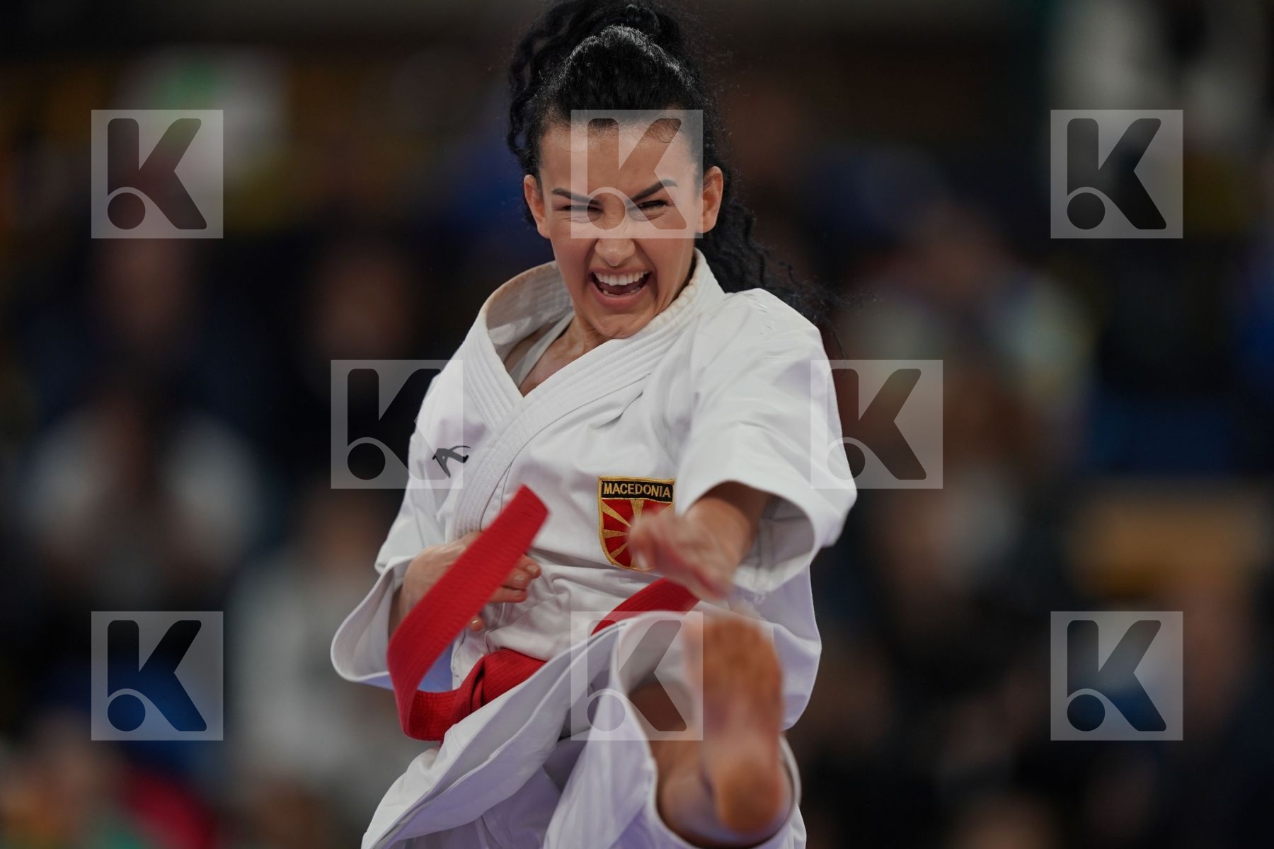 JOVANOSKA PULEKSENIJA (MACEDONIA) in Senior Female Kata - Bronze bout