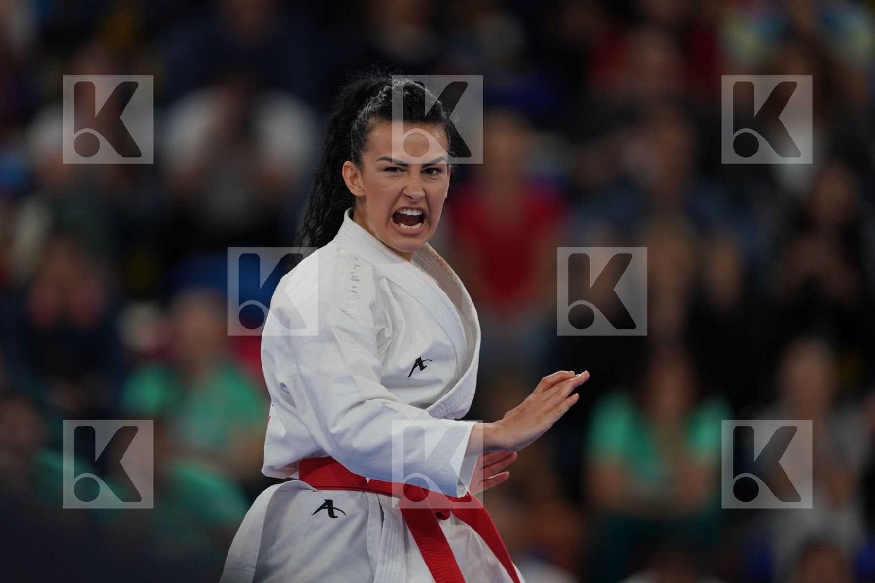JOVANOSKA PULEKSENIJA (MACEDONIA) in Senior Female Kata - Bronze bout
