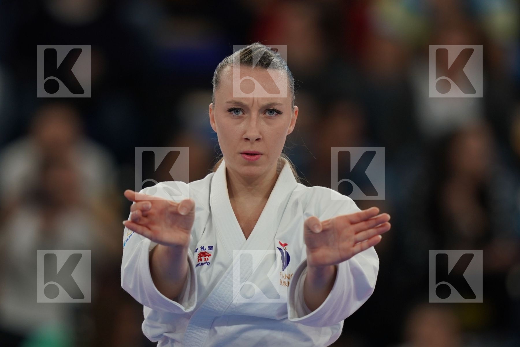 FERACCI ALEXANDRA (FRANCE) in Senior Female Kata - Bronze bout