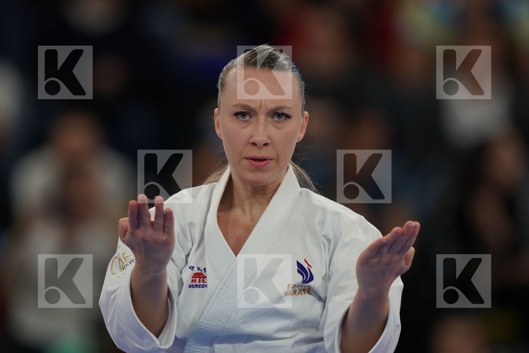 FERACCI ALEXANDRA (FRANCE) in Senior Female Kata - Bronze bout