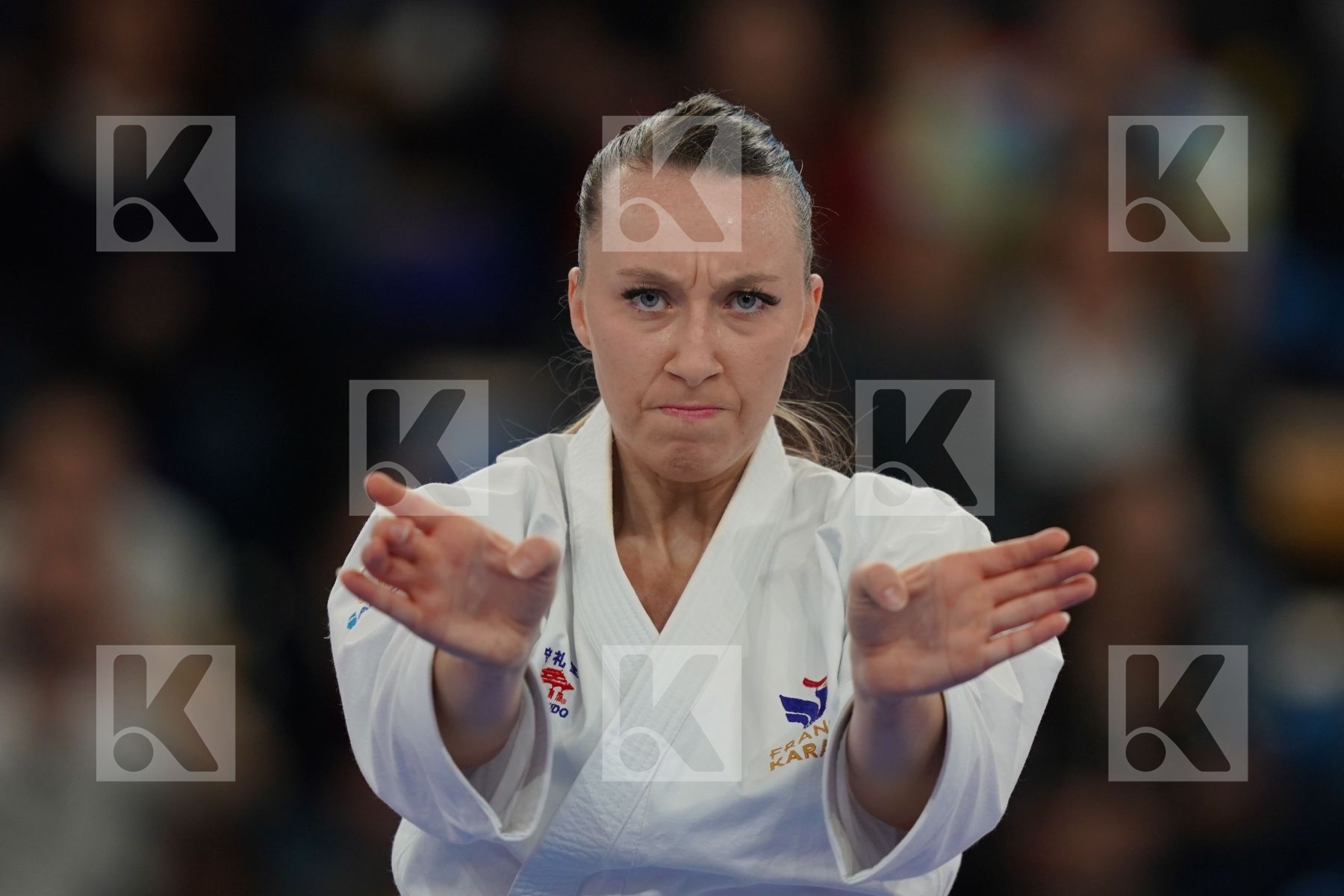 FERACCI ALEXANDRA (FRANCE) in Senior Female Kata - Bronze bout