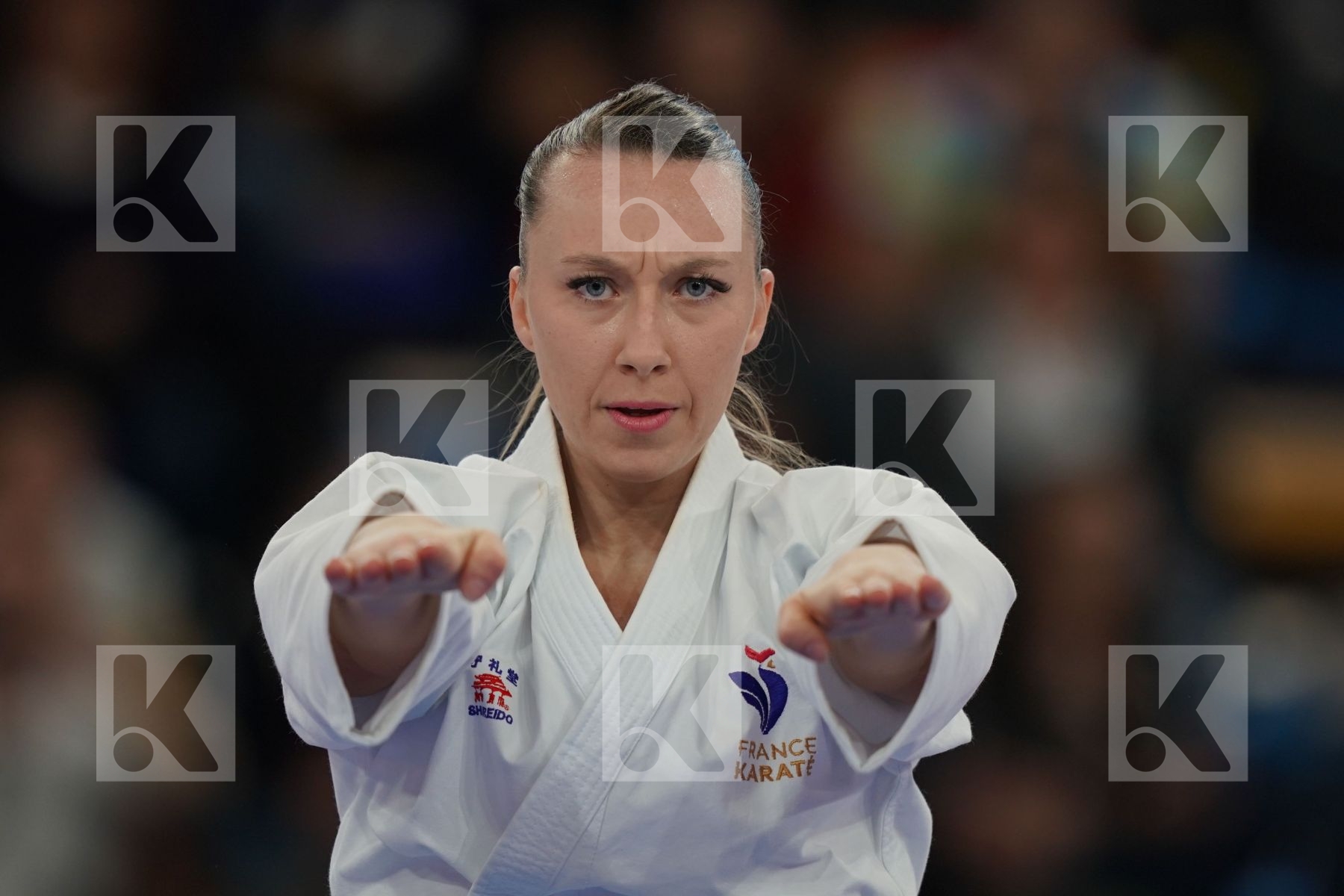 FERACCI ALEXANDRA (FRANCE) in Senior Female Kata - Bronze bout