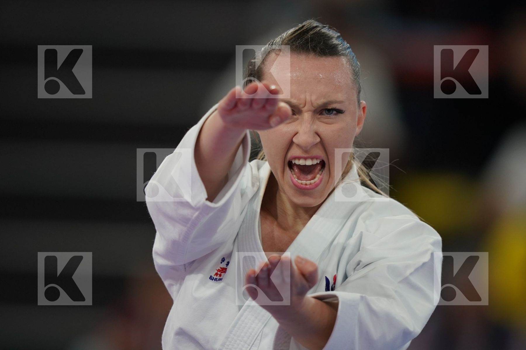 FERACCI ALEXANDRA (FRANCE) in Senior Female Kata - Bronze bout