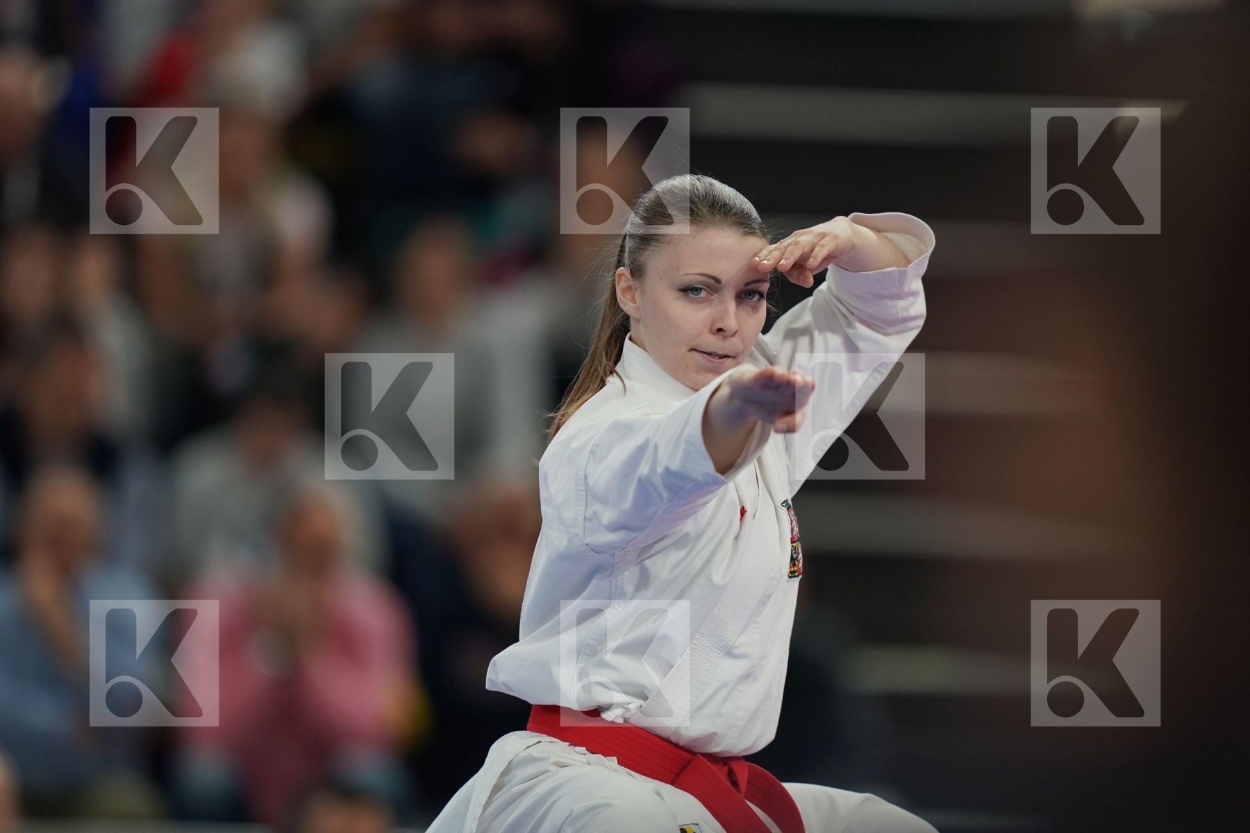 MISKOVA VERONIKA (Czech Republic) in Senior Female Kata - Bronze bout