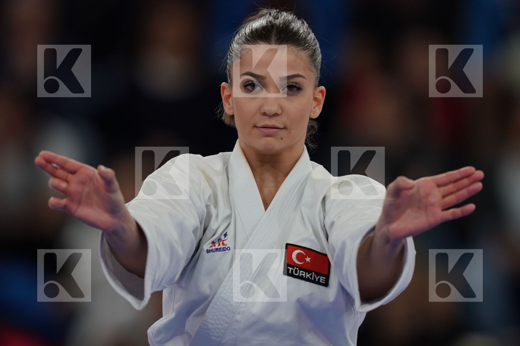 ELTEMUR DILARA (TURKEY) in Senior Female Kata - Bronze bout