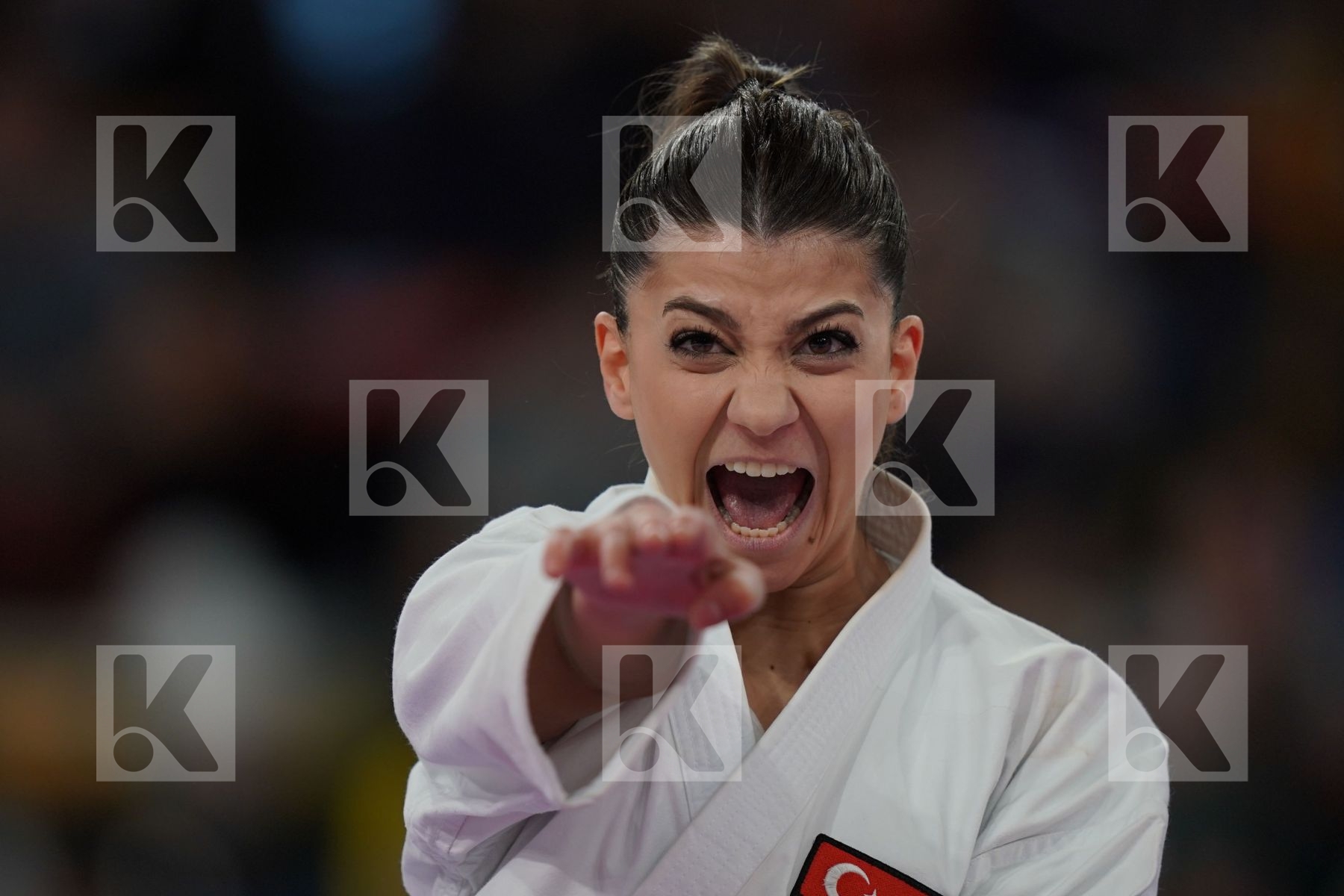 ELTEMUR DILARA (TURKEY) in Senior Female Kata - Bronze bout