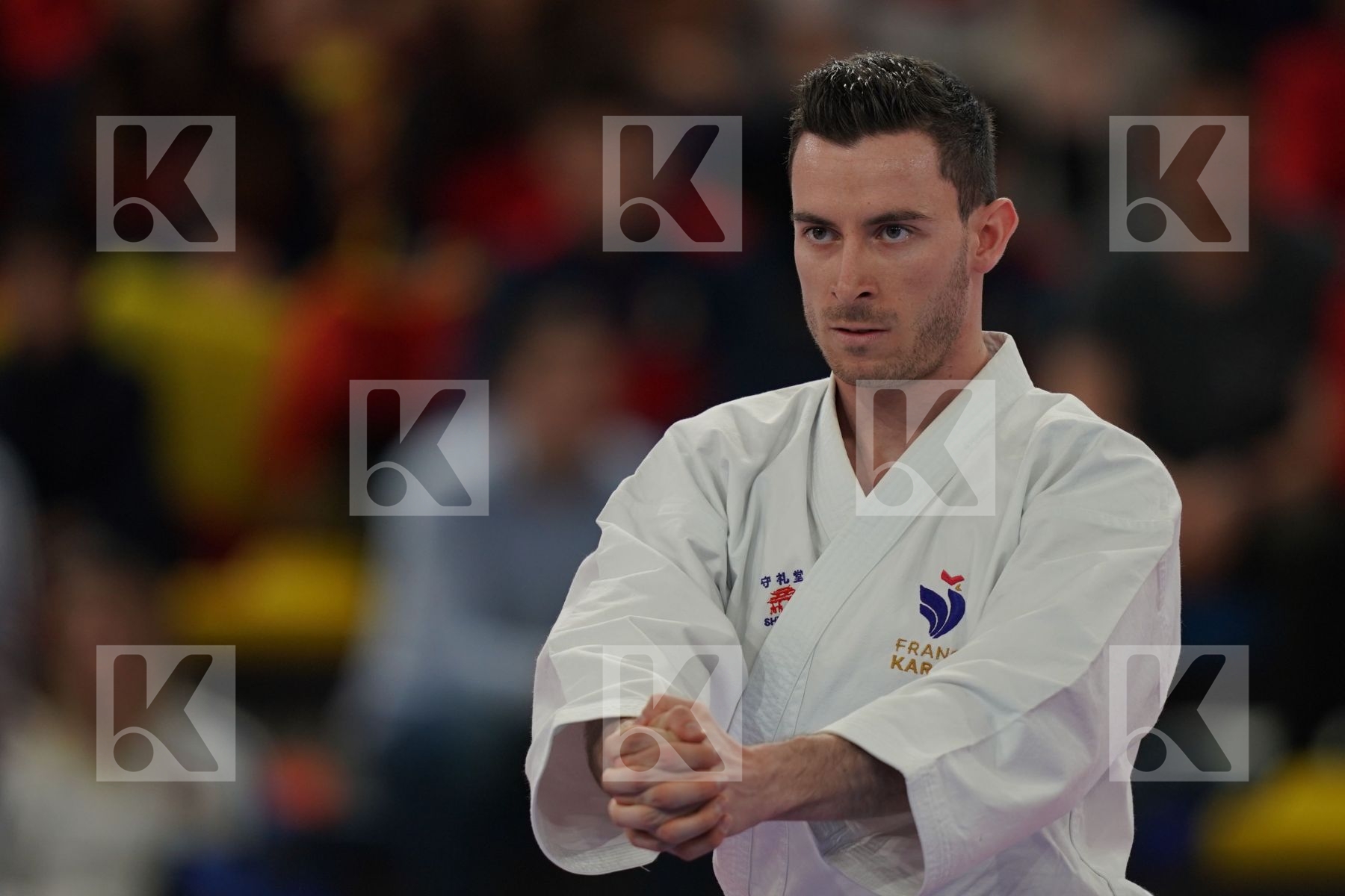 MONTARELLO ENZO (FRANCE) in Senior Male Kata - Bronze bout