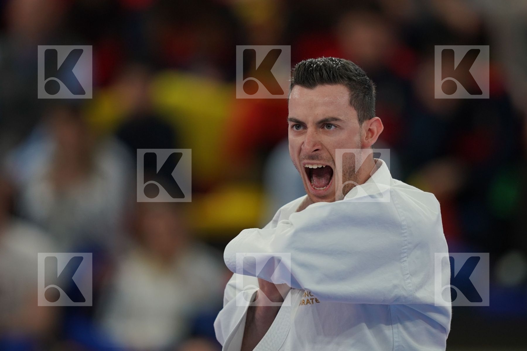 MONTARELLO ENZO (FRANCE) in Senior Male Kata - Bronze bout