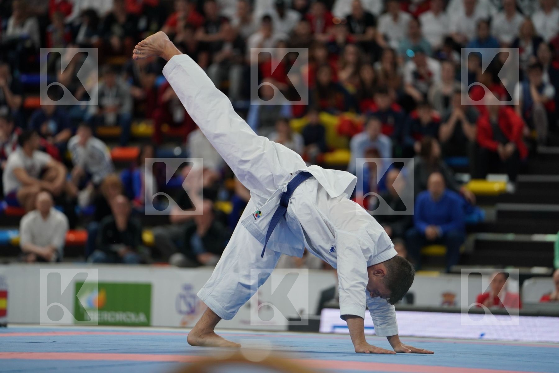 BUSATO MATTIA (ITALY) in Senior Male Kata - Bronze bout