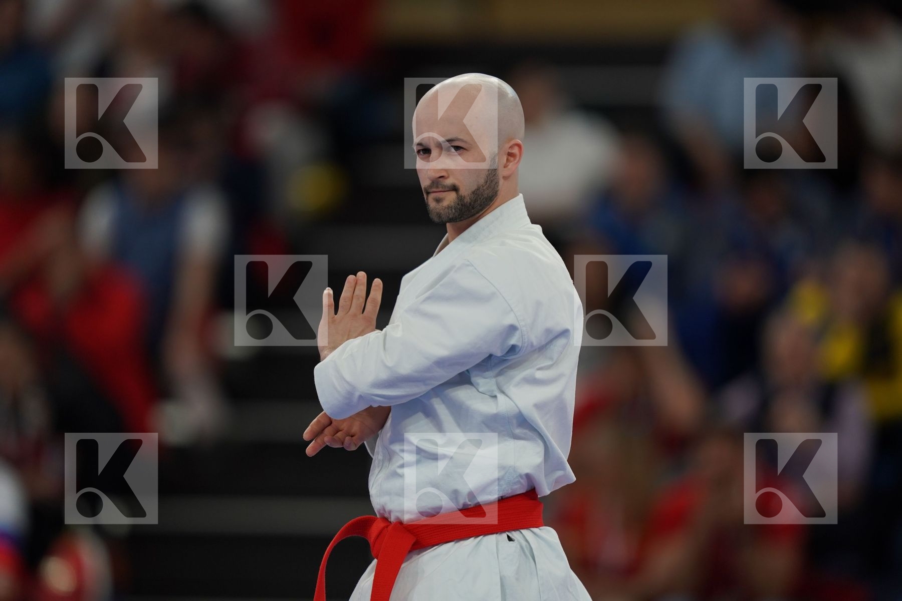 SMORGUNER ILJA (GERMANY) in Senior Male Kata - Bronze bout