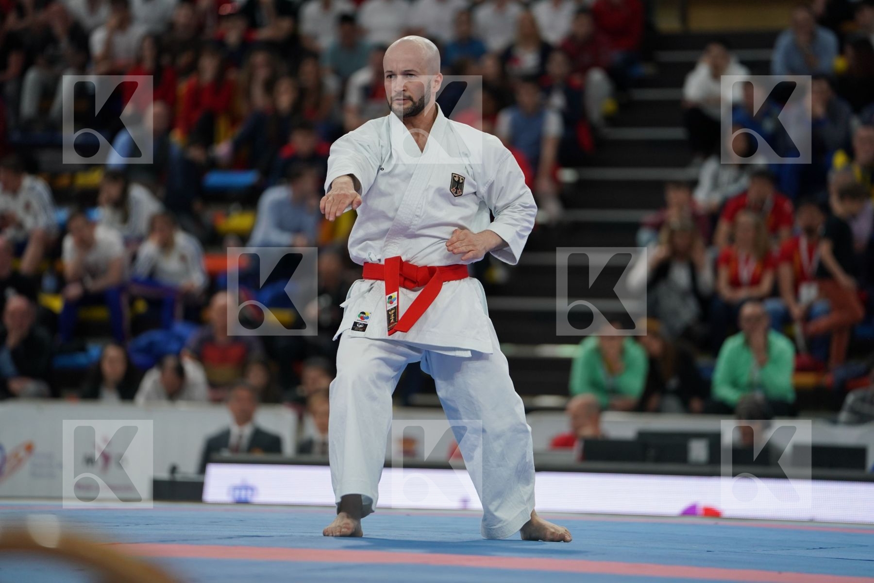 SMORGUNER ILJA (GERMANY) in Senior Male Kata - Bronze bout