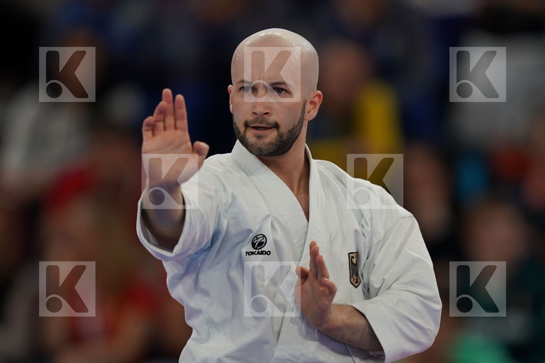 SMORGUNER ILJA (GERMANY) in Senior Male Kata - Bronze bout