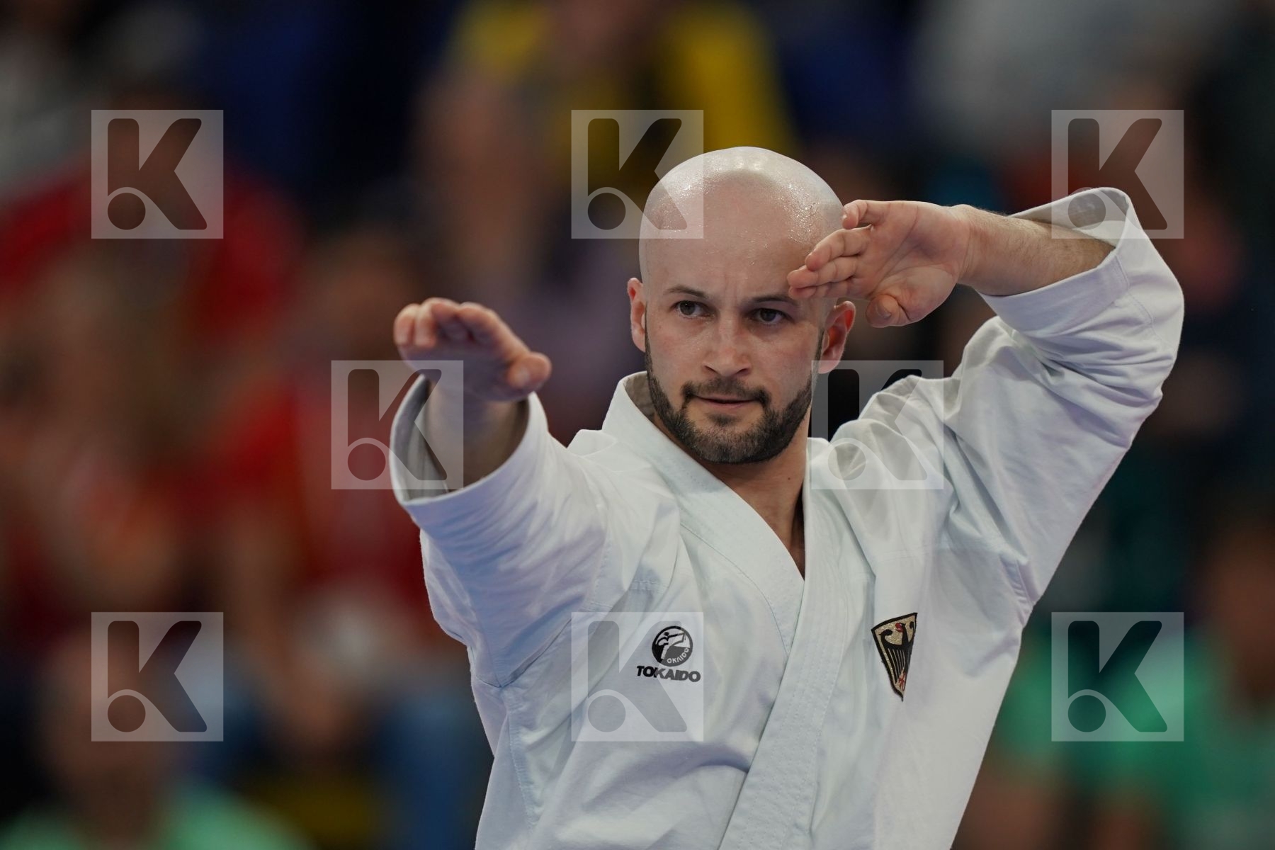 SMORGUNER ILJA (GERMANY) in Senior Male Kata - Bronze bout