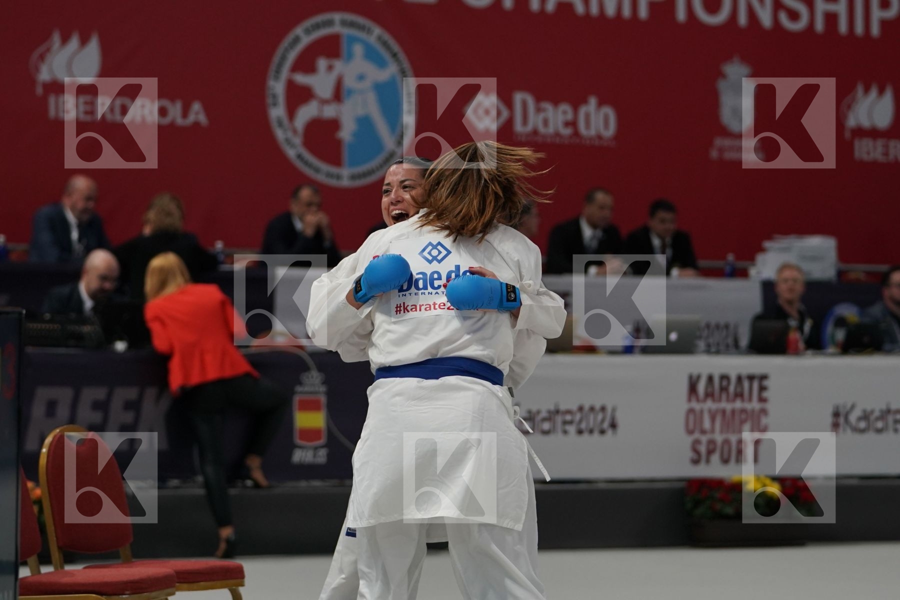 CROATIA vs ITALY in Senior Team Female Kumite - Bronze bout