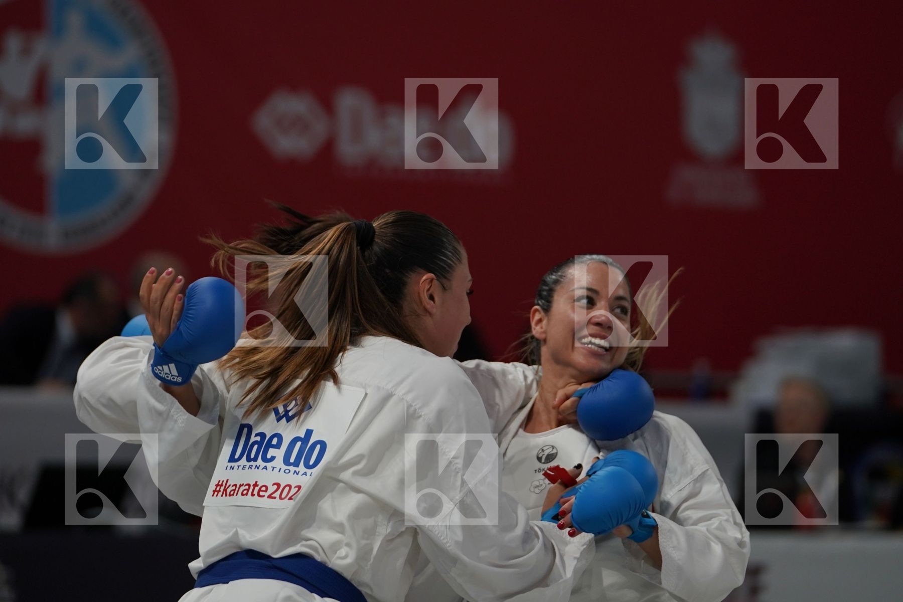CROATIA vs ITALY in Senior Team Female Kumite - Bronze bout