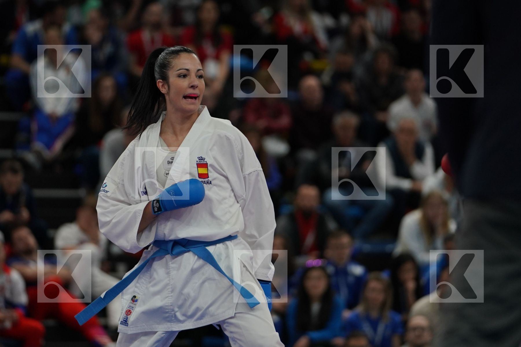GERMANY vs ITALY in Senior Team Female Kumite - Bronze bout