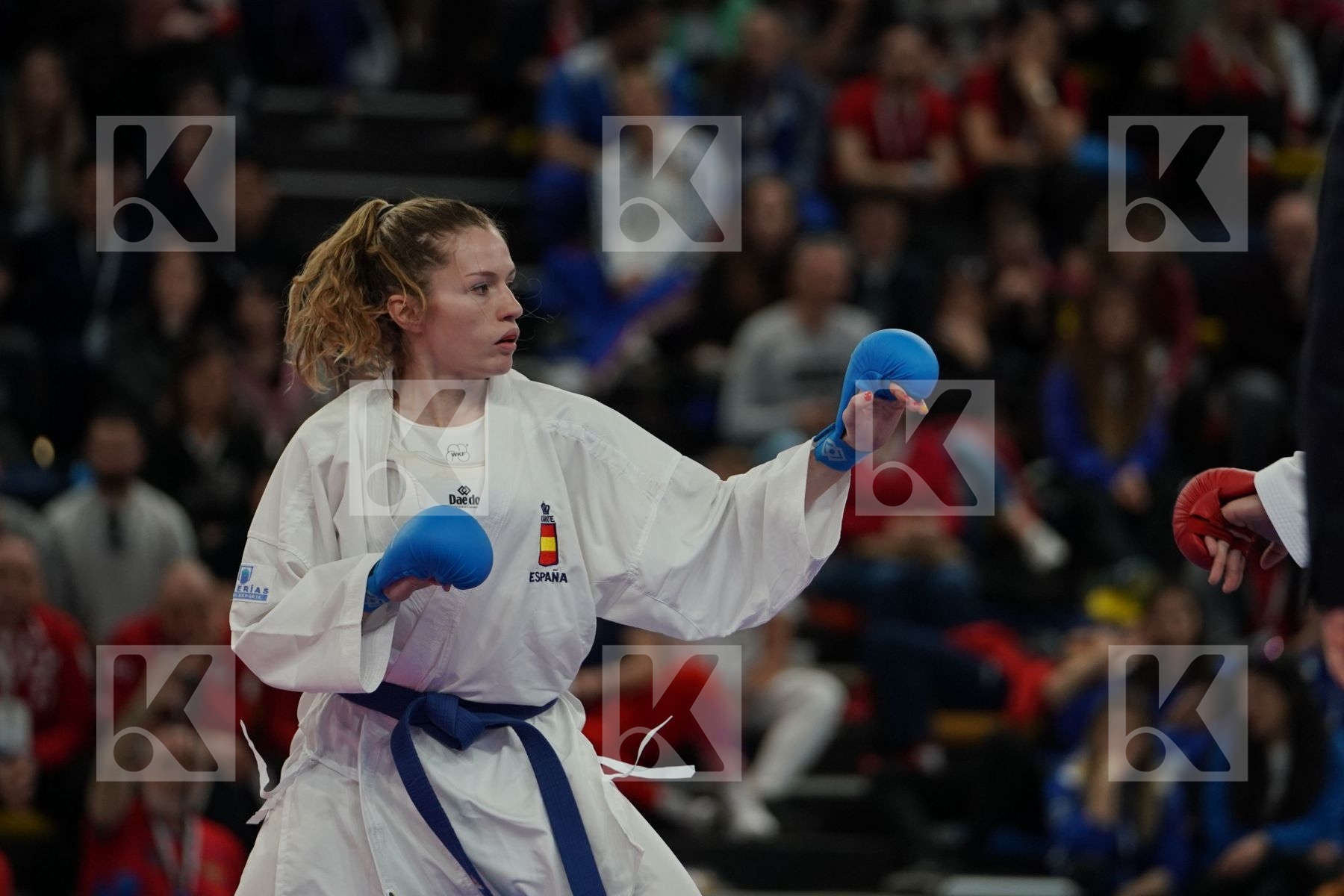 GERMANY vs ITALY in Senior Team Female Kumite - Bronze bout