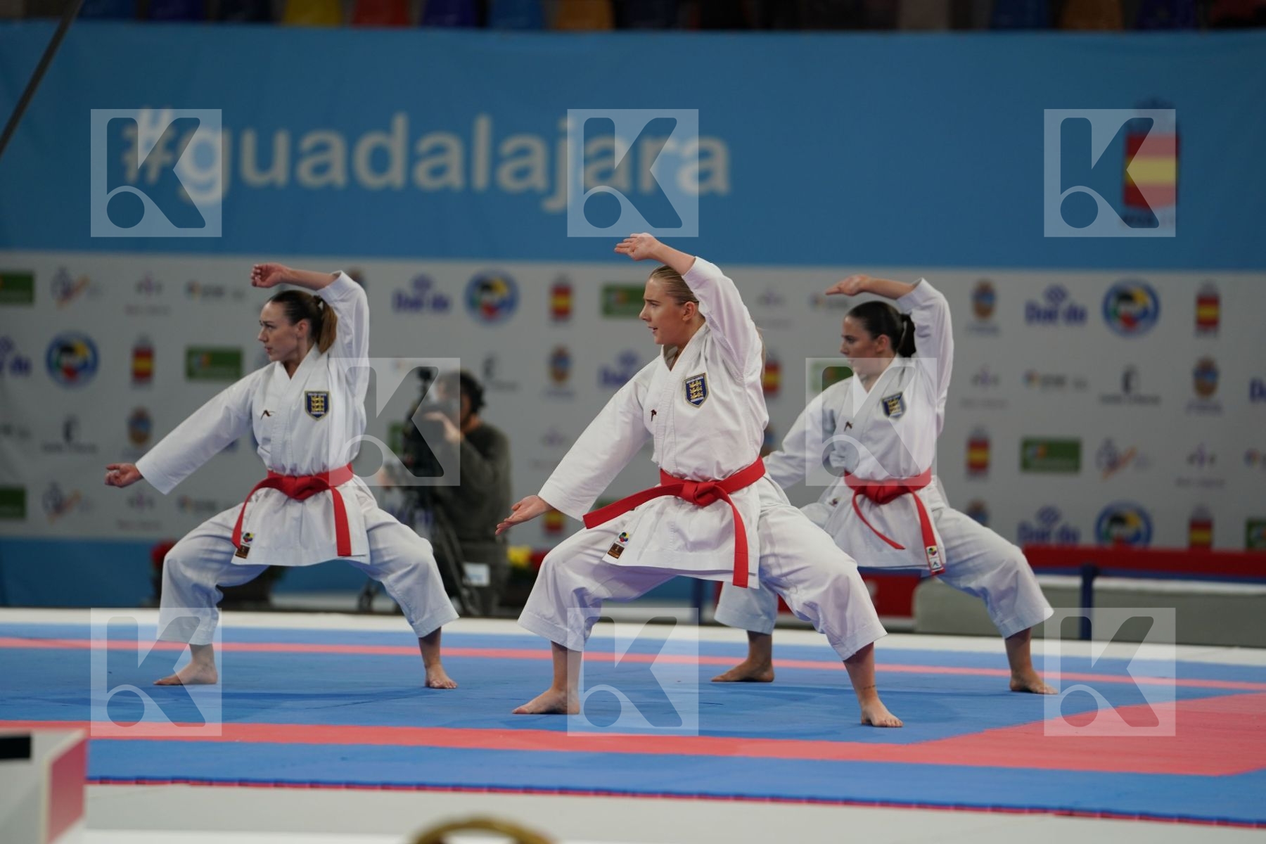 ENGLAND in Senior Team Female Kata - Bronze bout