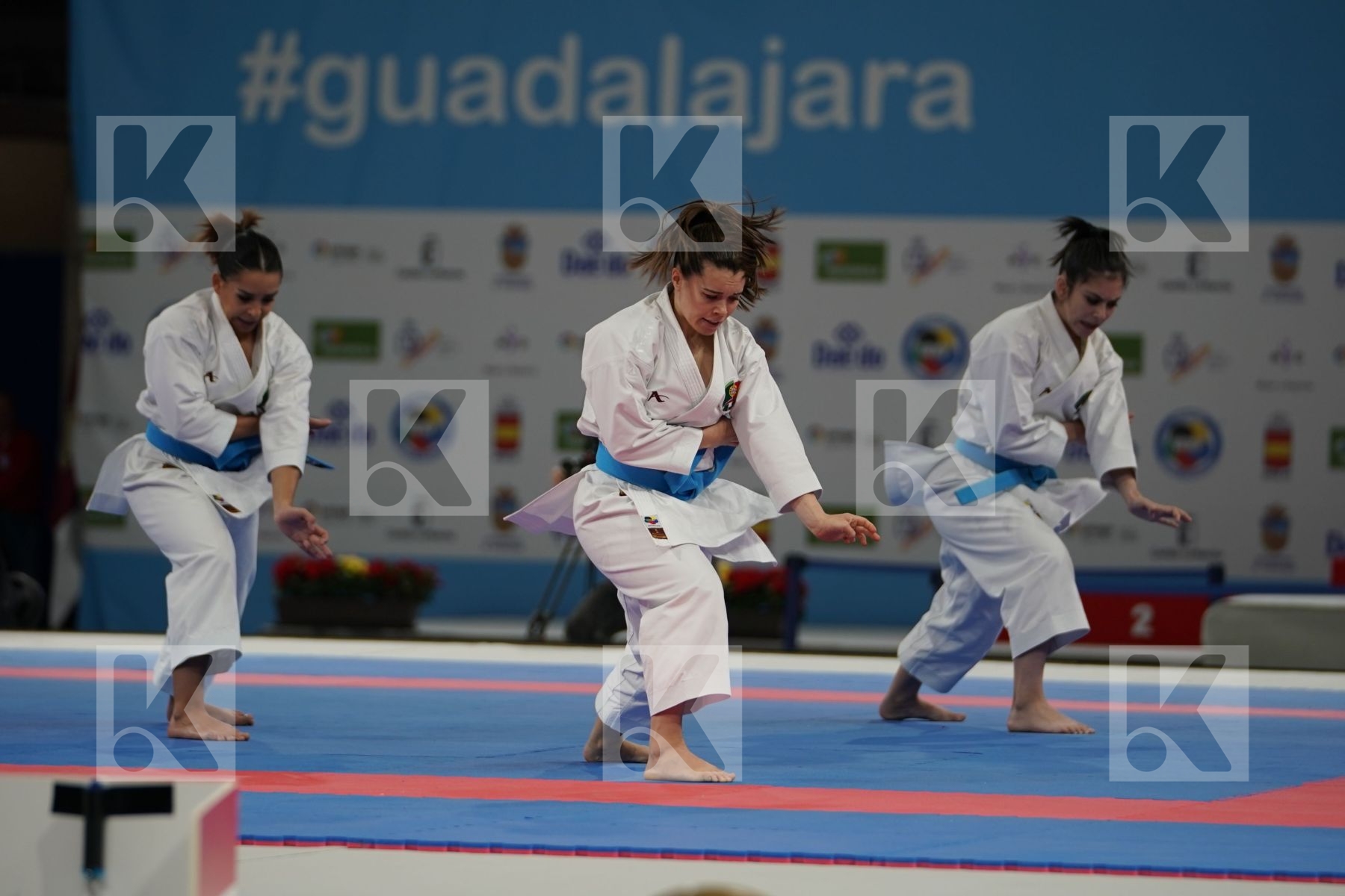 PORTUGAL in Senior Team Female Kata - Bronze bout