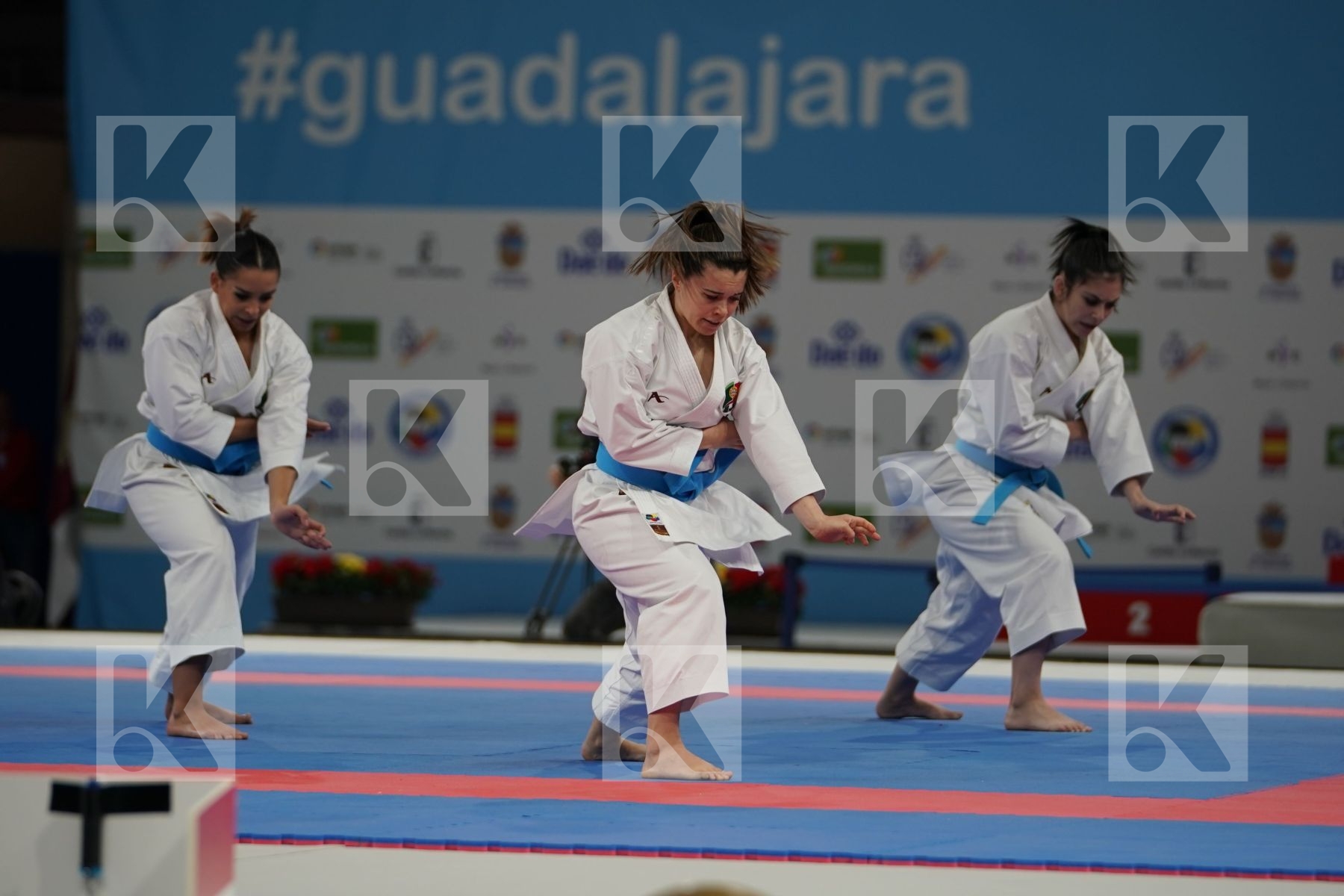 PORTUGAL in Senior Team Female Kata - Bronze bout