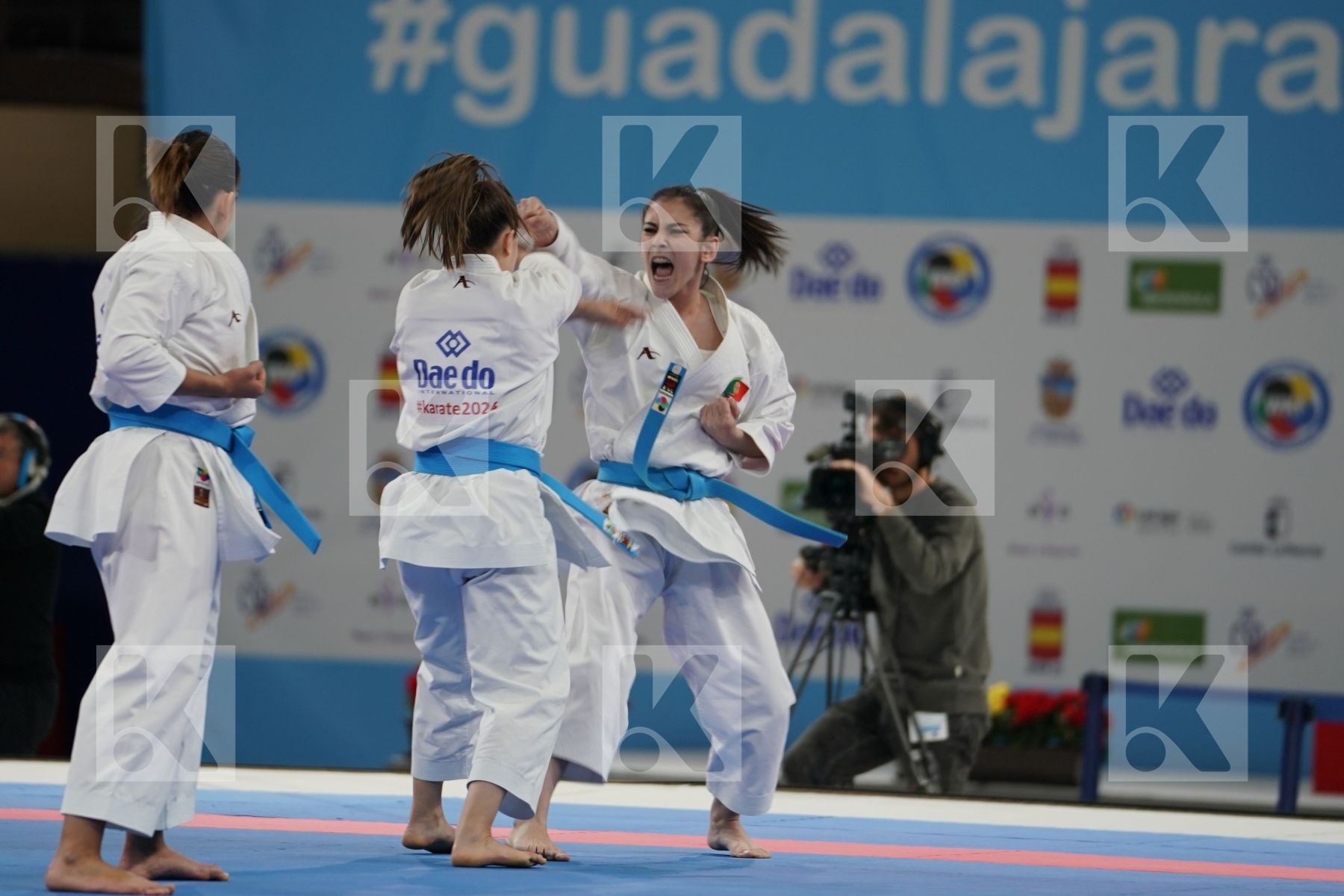 PORTUGAL in Senior Team Female Kata - Bronze bout