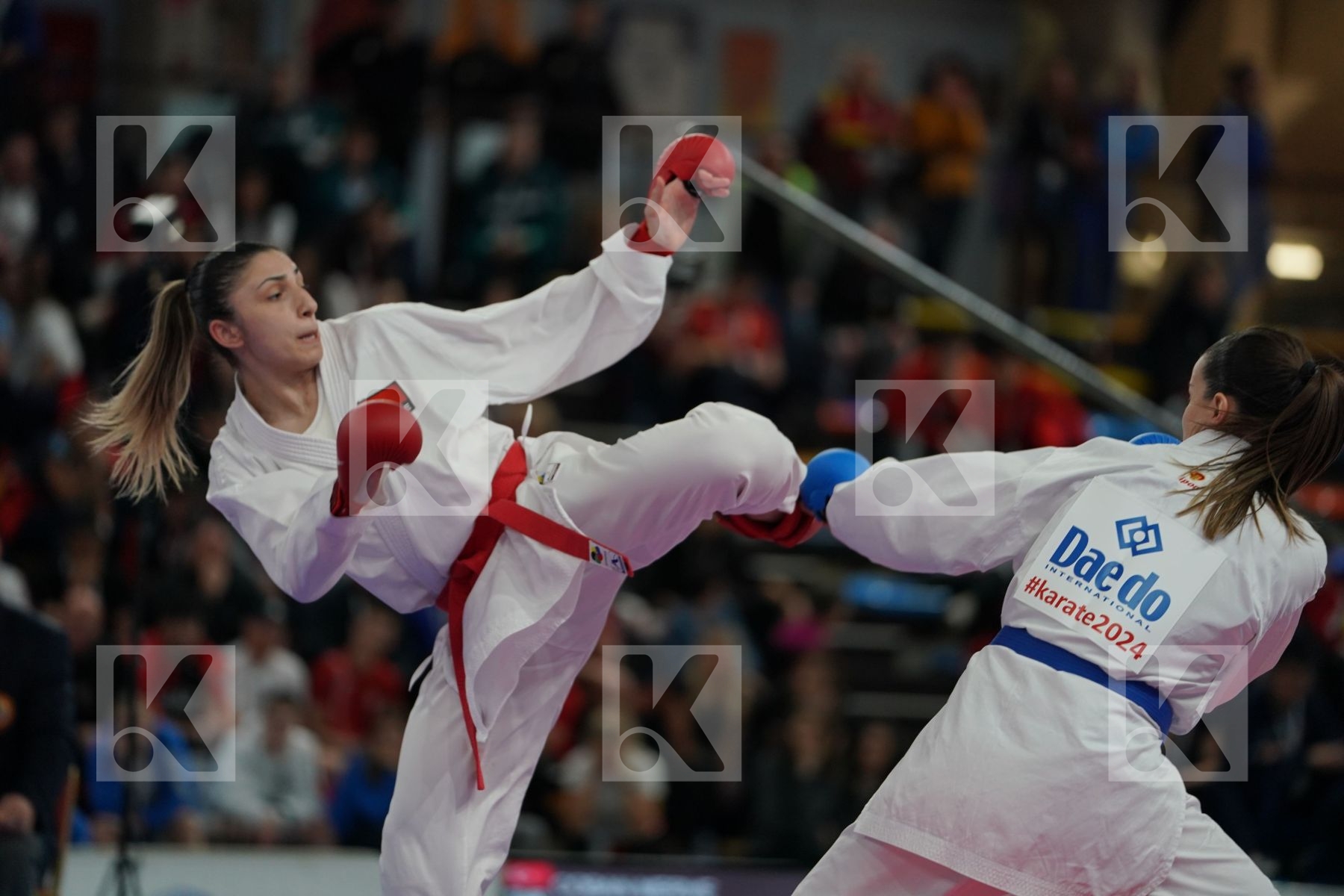 COBAN MERVE (TURKEY) vs RISTIC TJASA (SLOVENIA) in Senior Kumite -61 Kg - Final bout