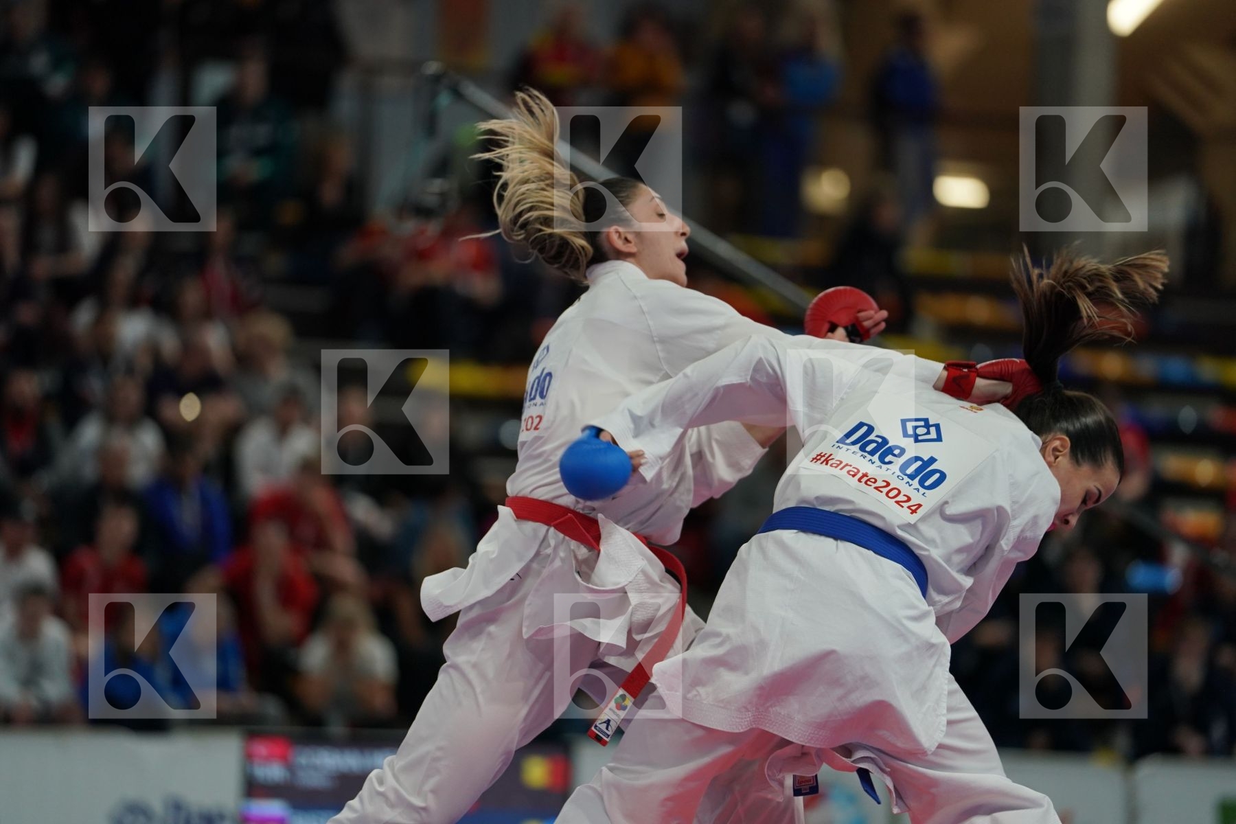 COBAN MERVE (TURKEY) vs RISTIC TJASA (SLOVENIA) in Senior Kumite -61 Kg - Final bout